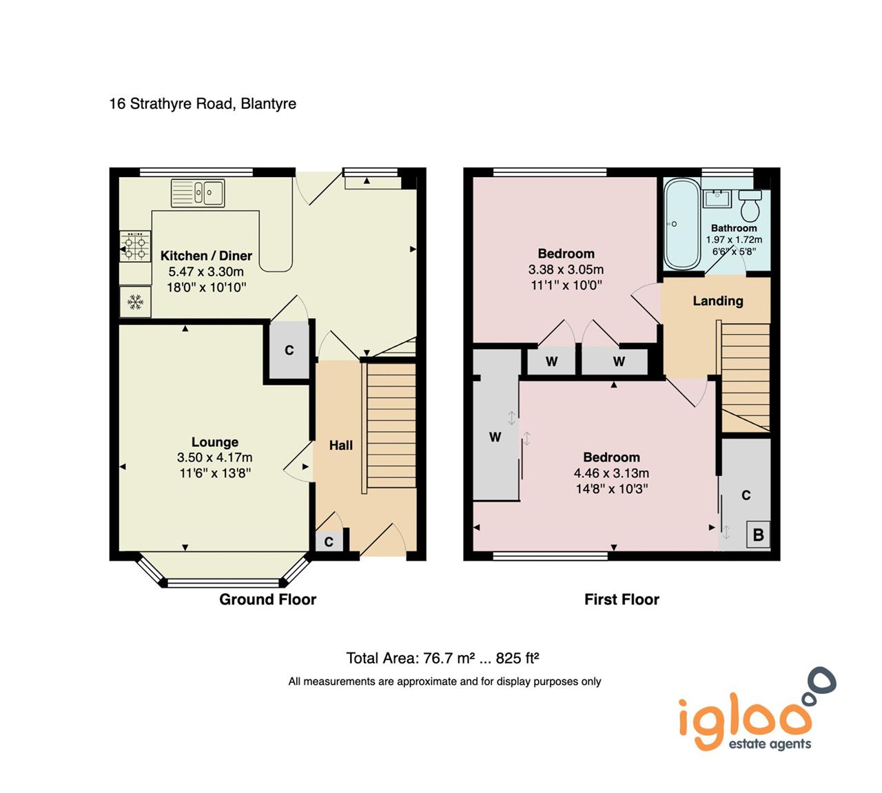 16, Strathyre Road, Blantyre floorplan