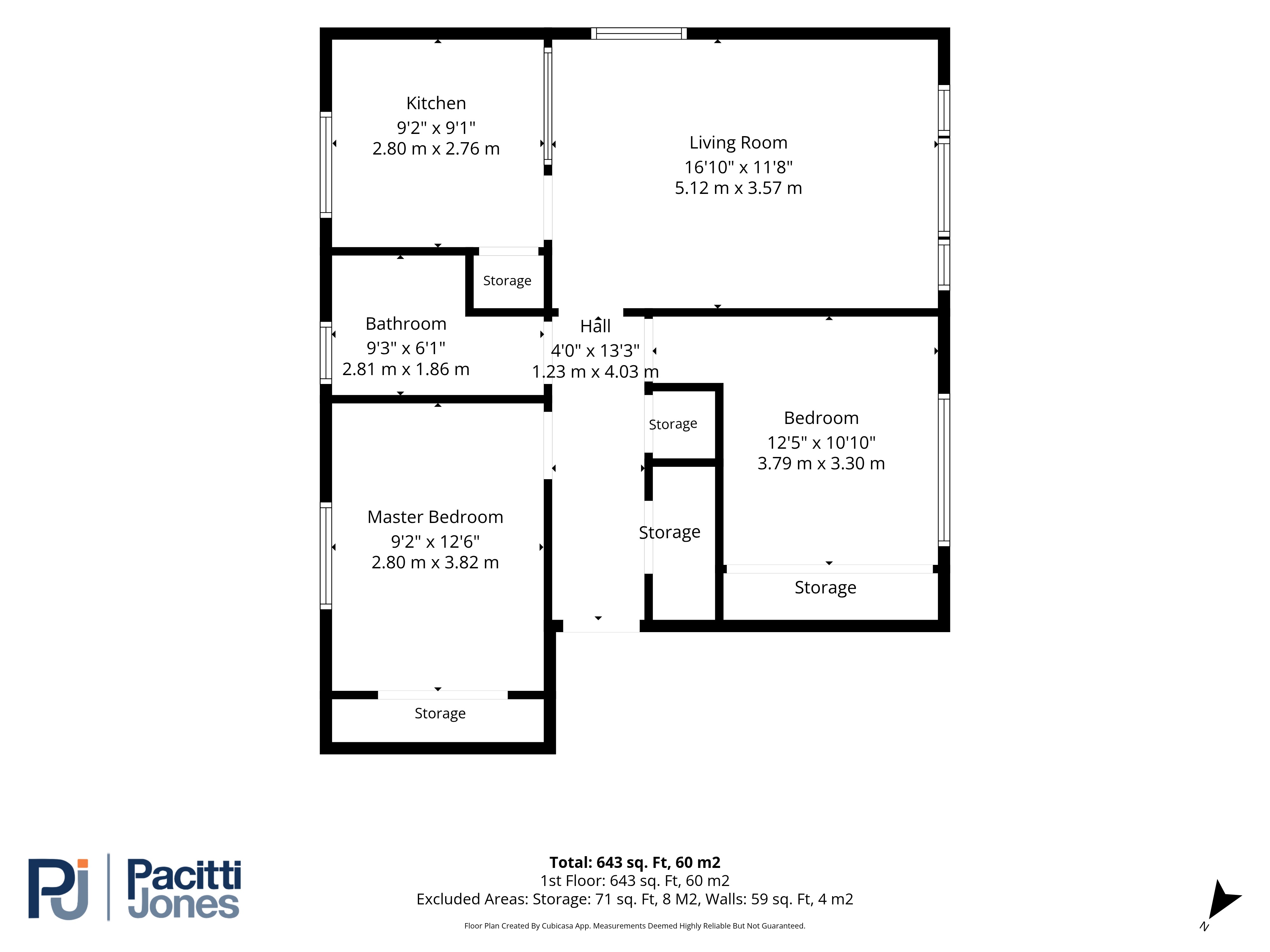 3F Manse Court, Barrhead, Glasgow floorplan