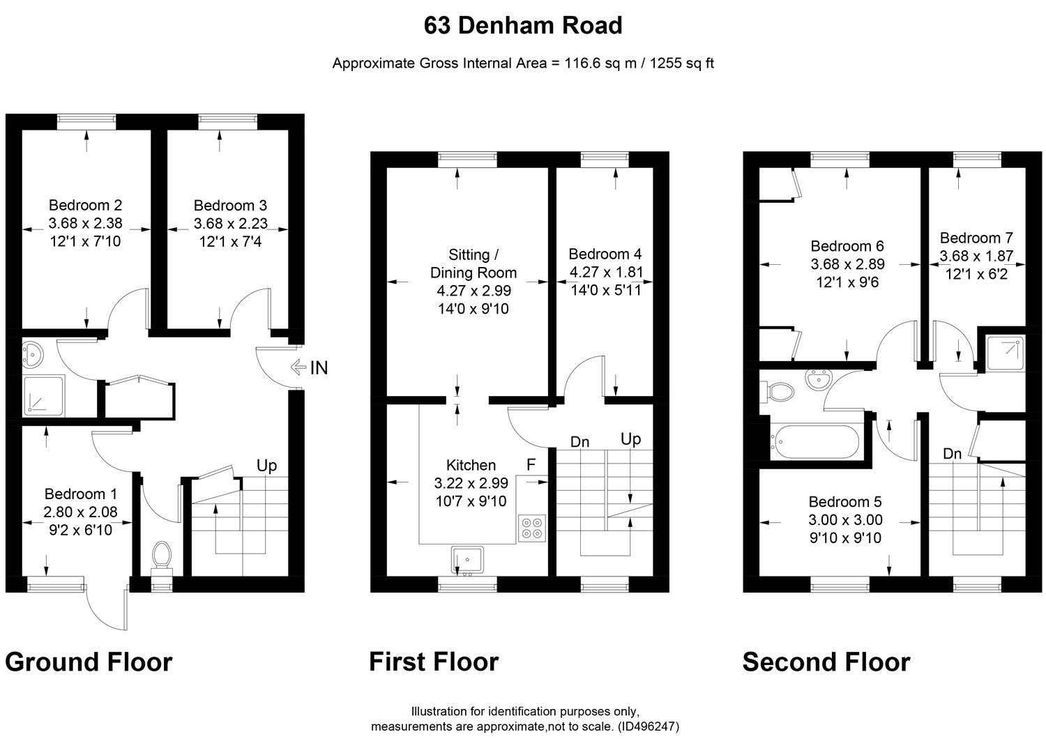 7 Bedrooms End terrace house for sale in Denham Road, Egham, Surrey TW20