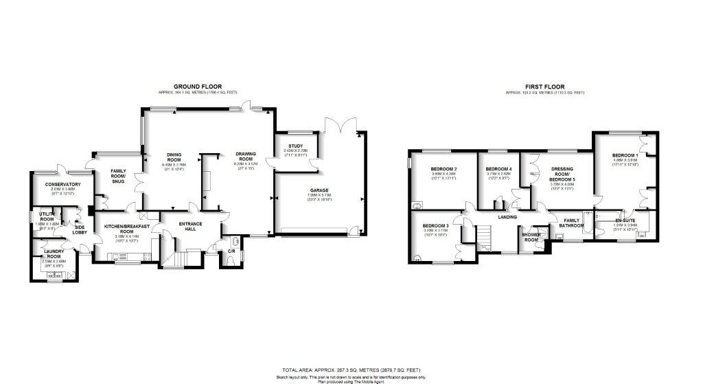 5 Bedrooms Detached house to rent in West Common Way, Harpenden AL5