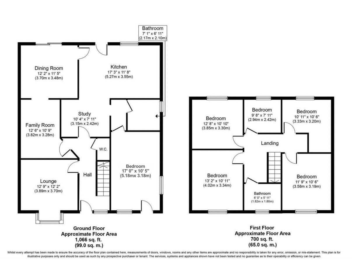 23 Fitzroy Avenue, Luton floorplan