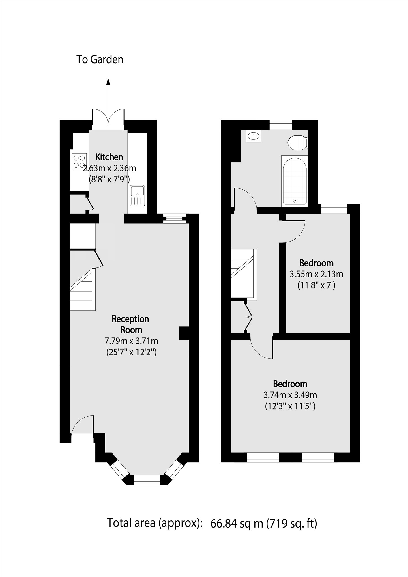 27, Belmont Road, Harrow floorplan