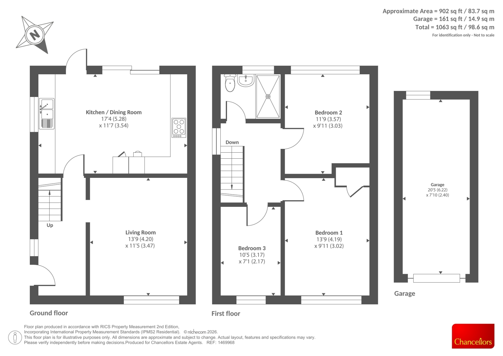16 HEWITT AVENUE, Hereford, Hereford floorplan