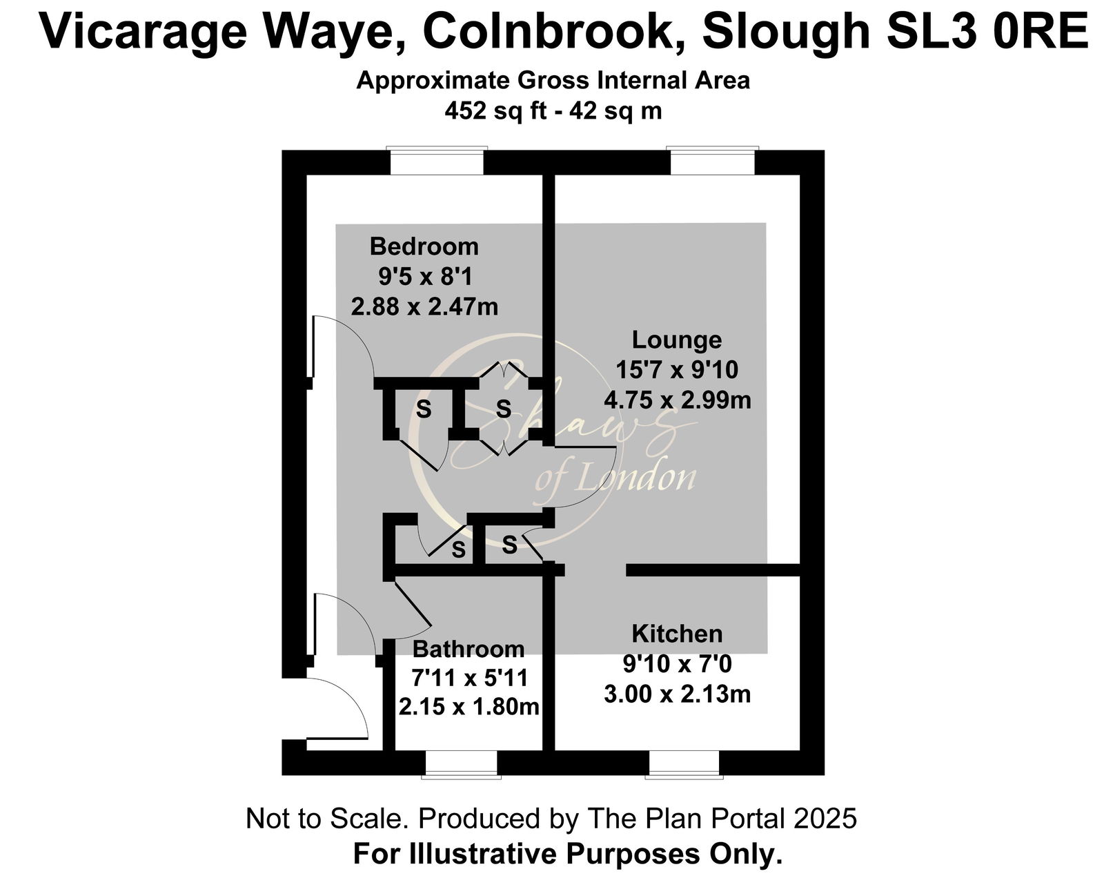 4, Vicarage Way, Slough floorplan