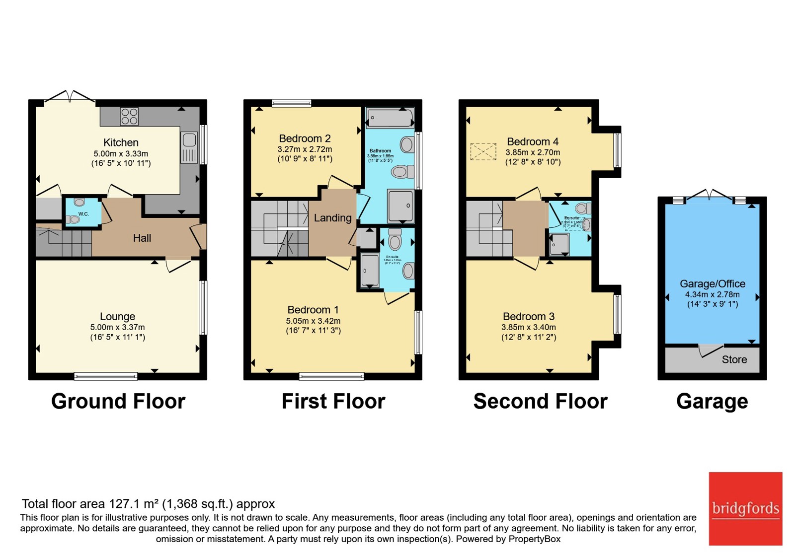 42, Alfred King Close, Crewe floorplan