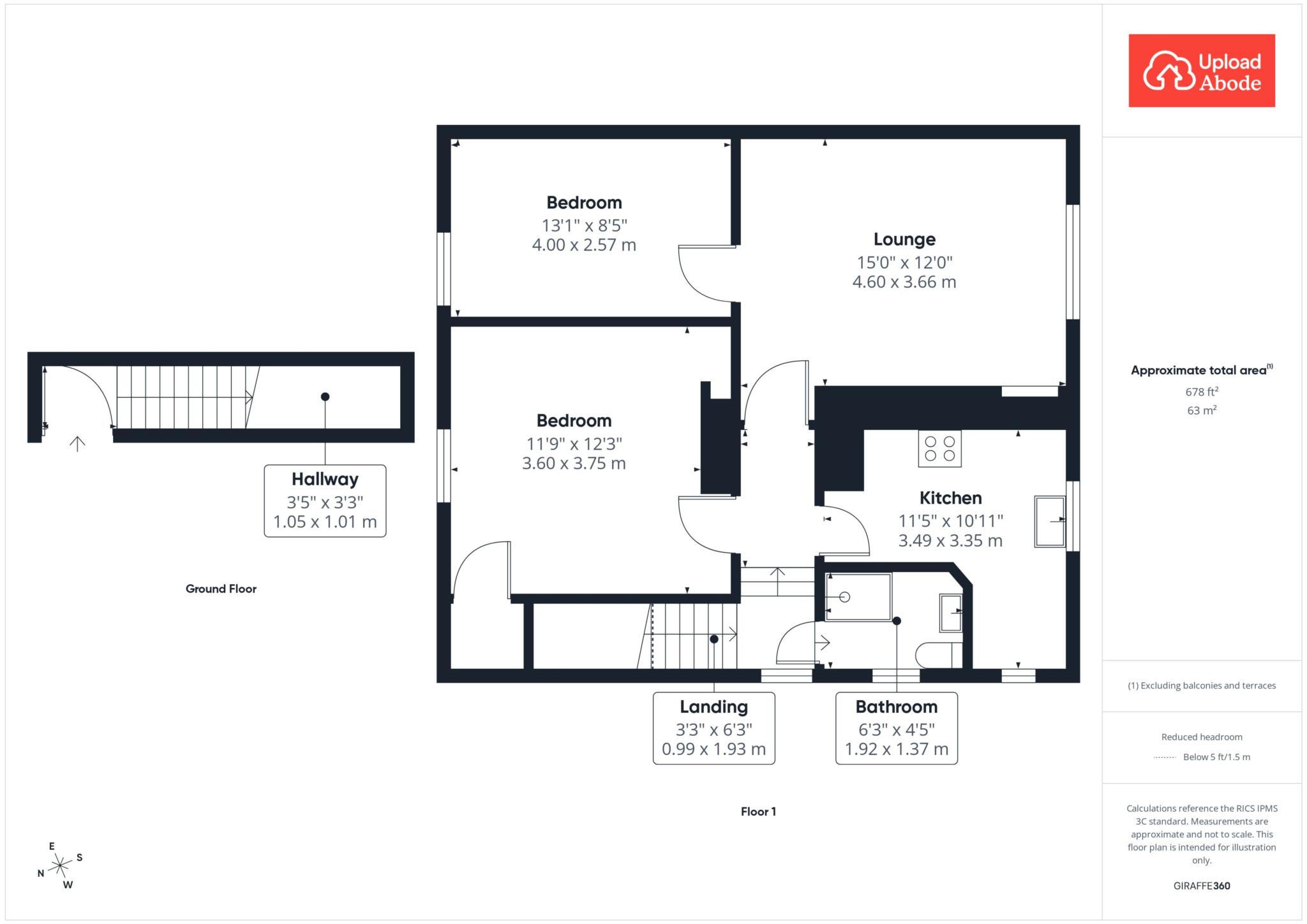 52, Hillhead Crescent, Motherwell floorplan
