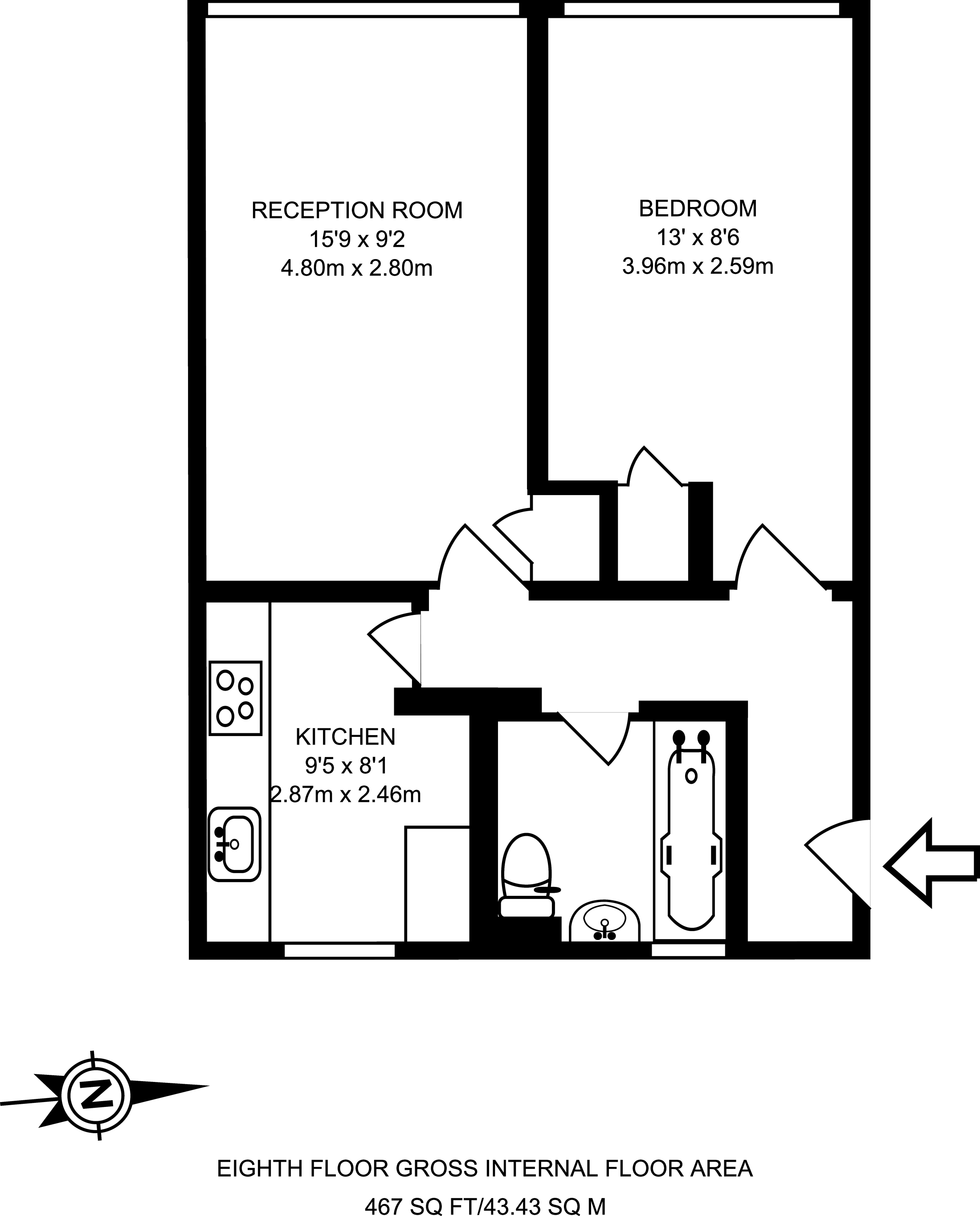 1 Bedrooms Flat to rent in Upper Richmond Road, Putney SW15