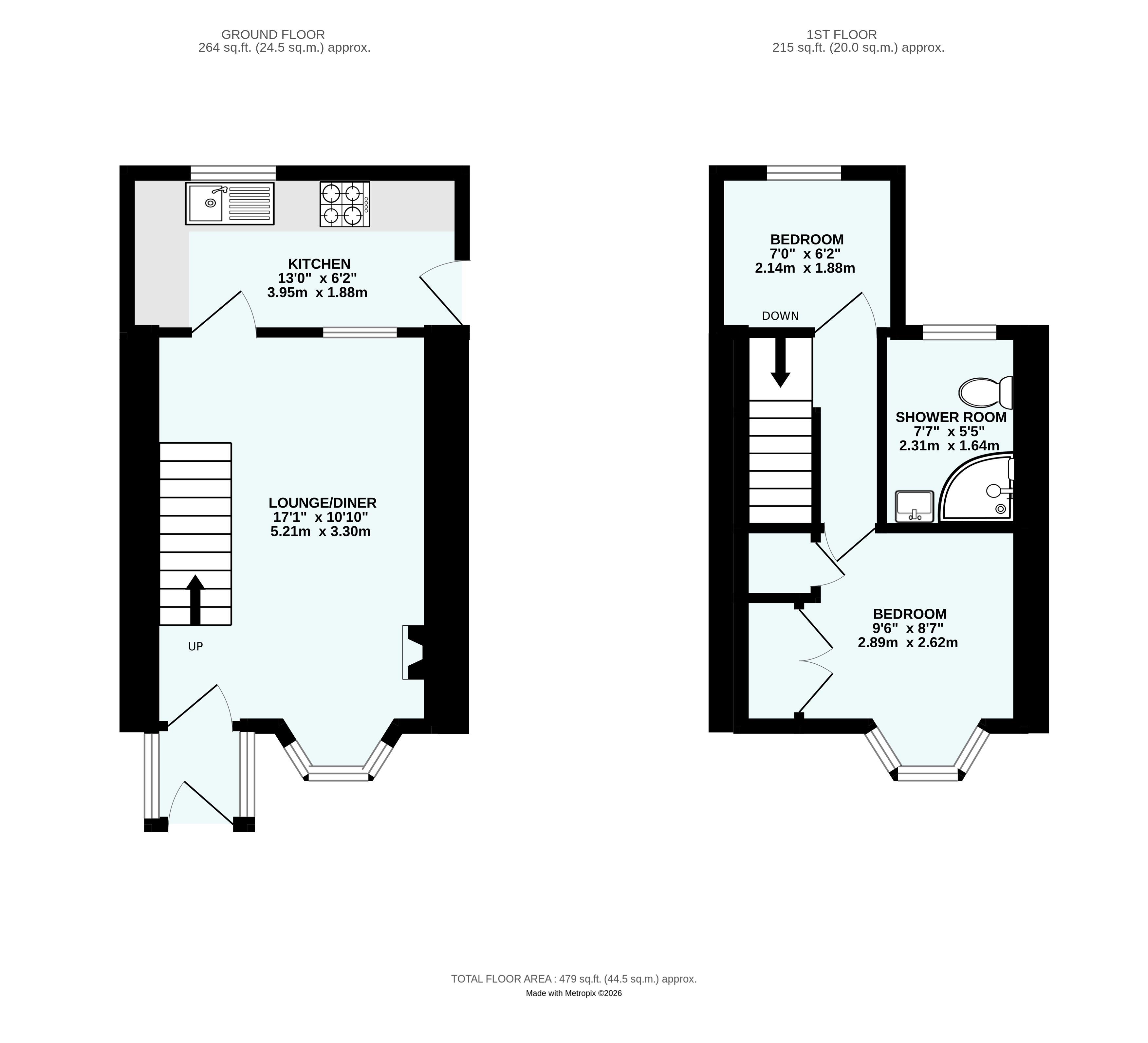 Jamaica Villa,, Jamaica Terrace, Penzance floorplan