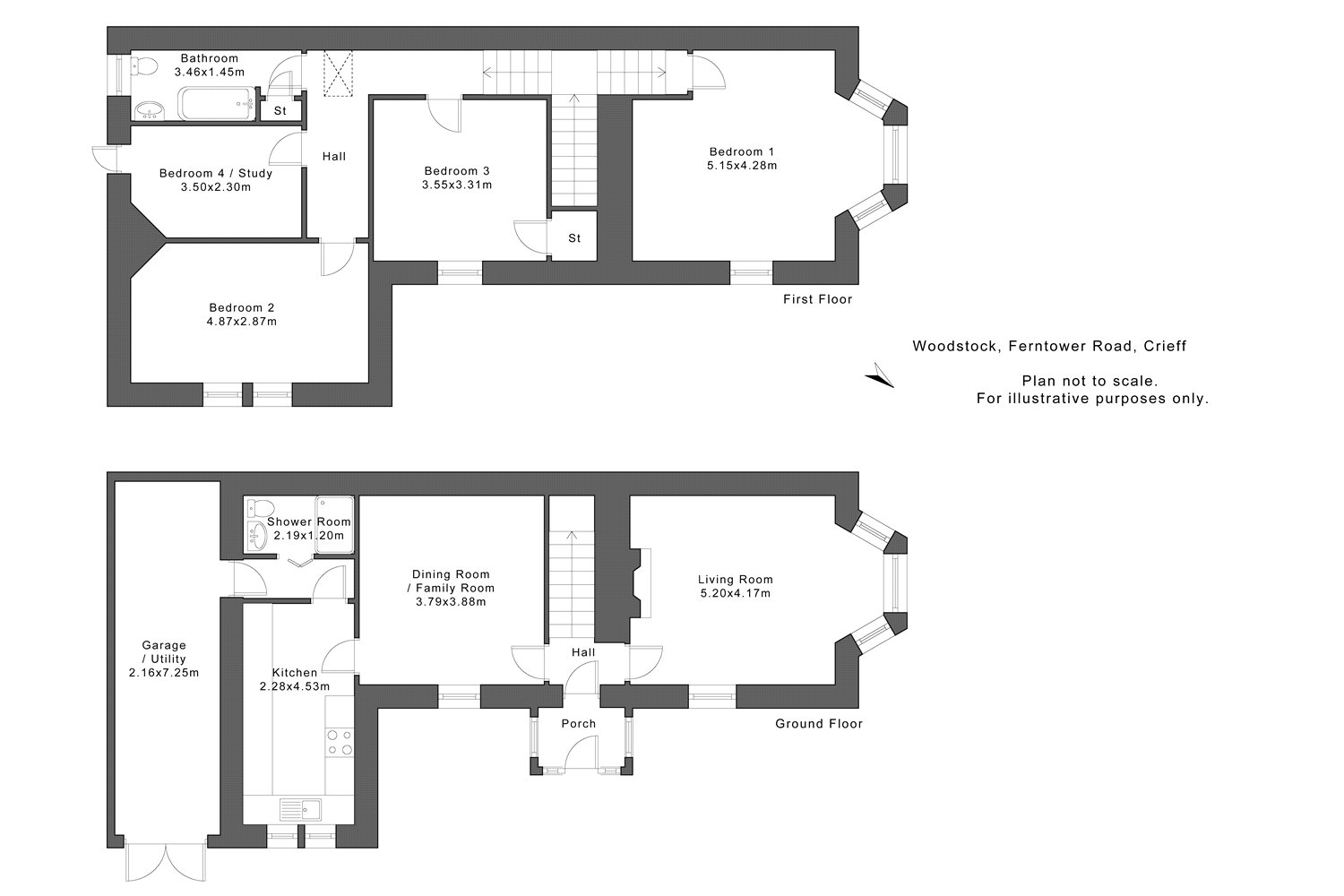 4 Bedrooms  for sale in Woodstock, Ferntower Road, Crieff, Perth And Kinross PH7