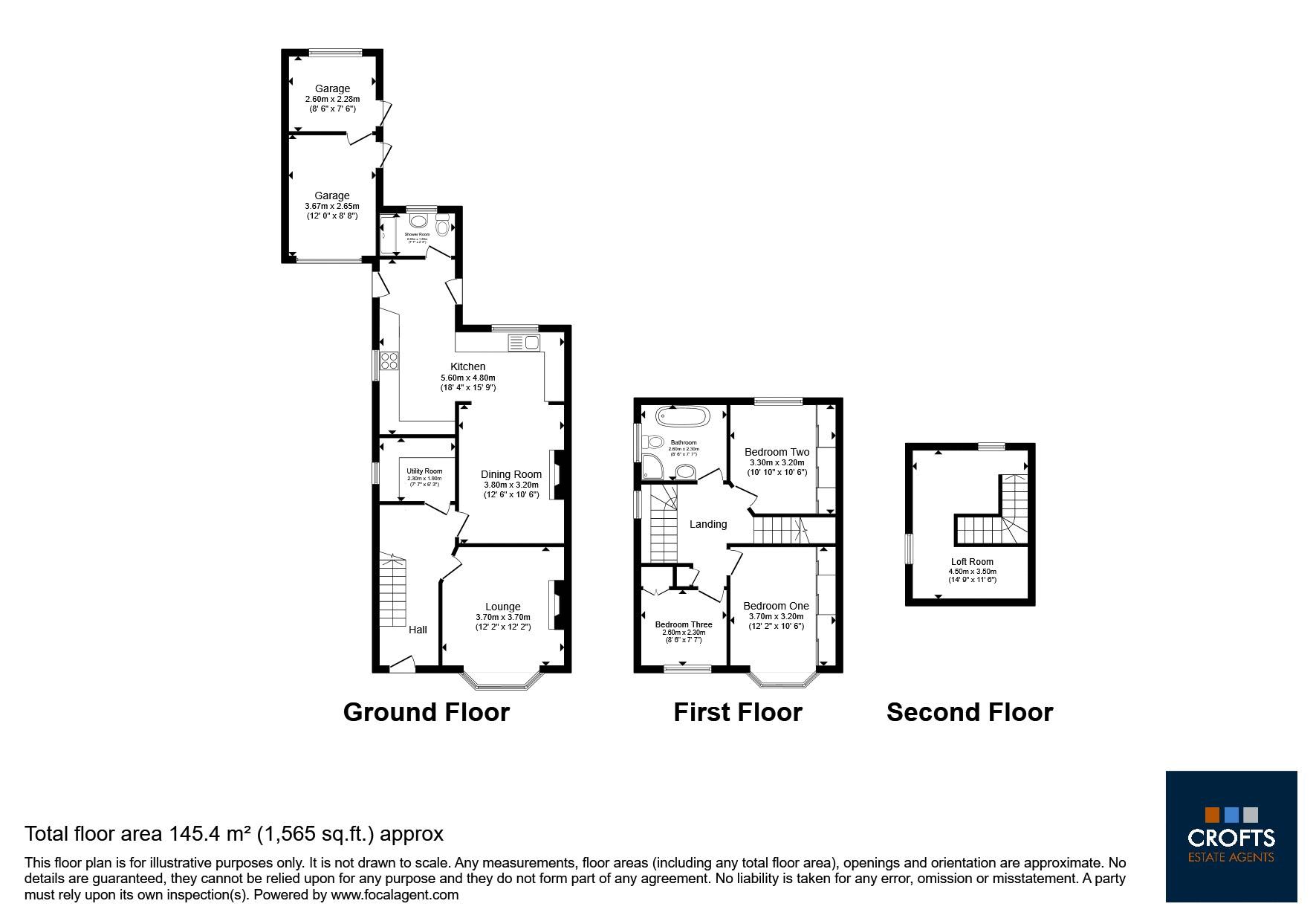 89, Kenwick Road, Louth floorplan