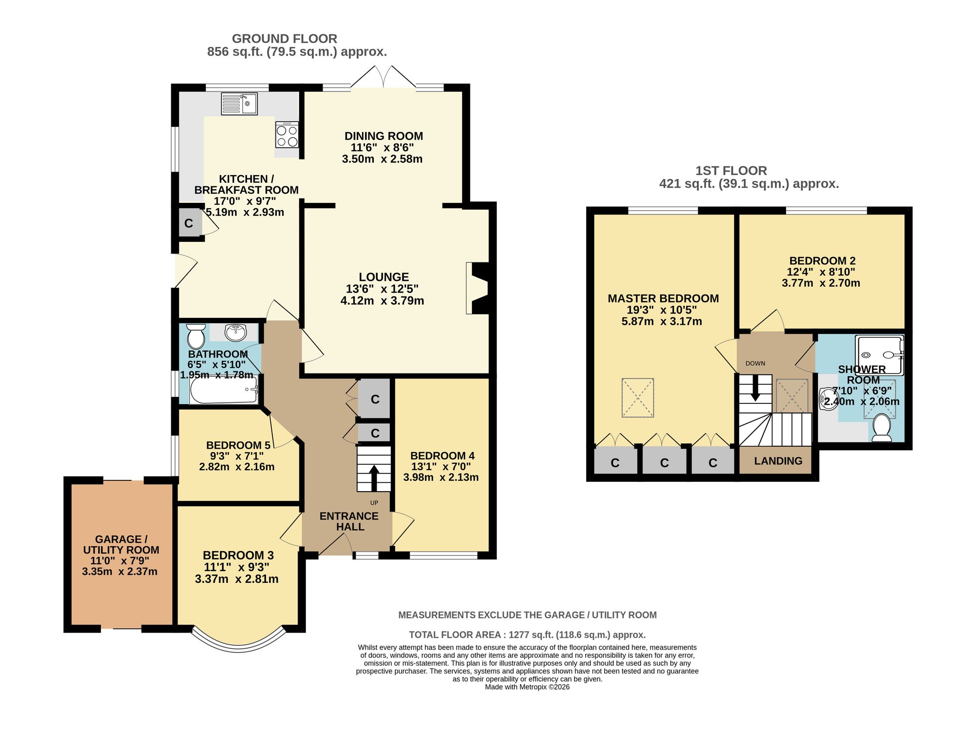3 Rushdene Avenue, Barnet floorplan