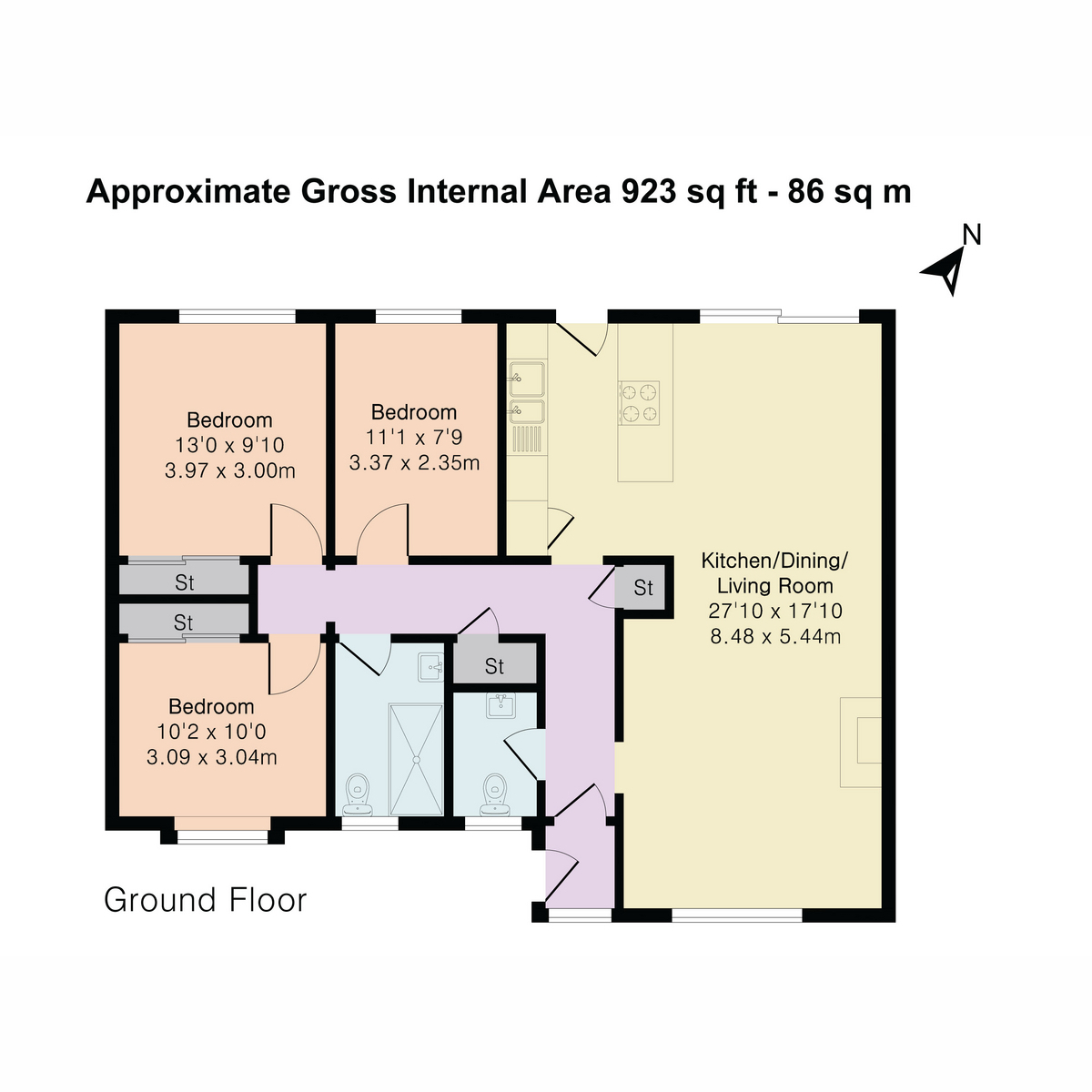 8, Jubilee Meadow, St. Austell floorplan