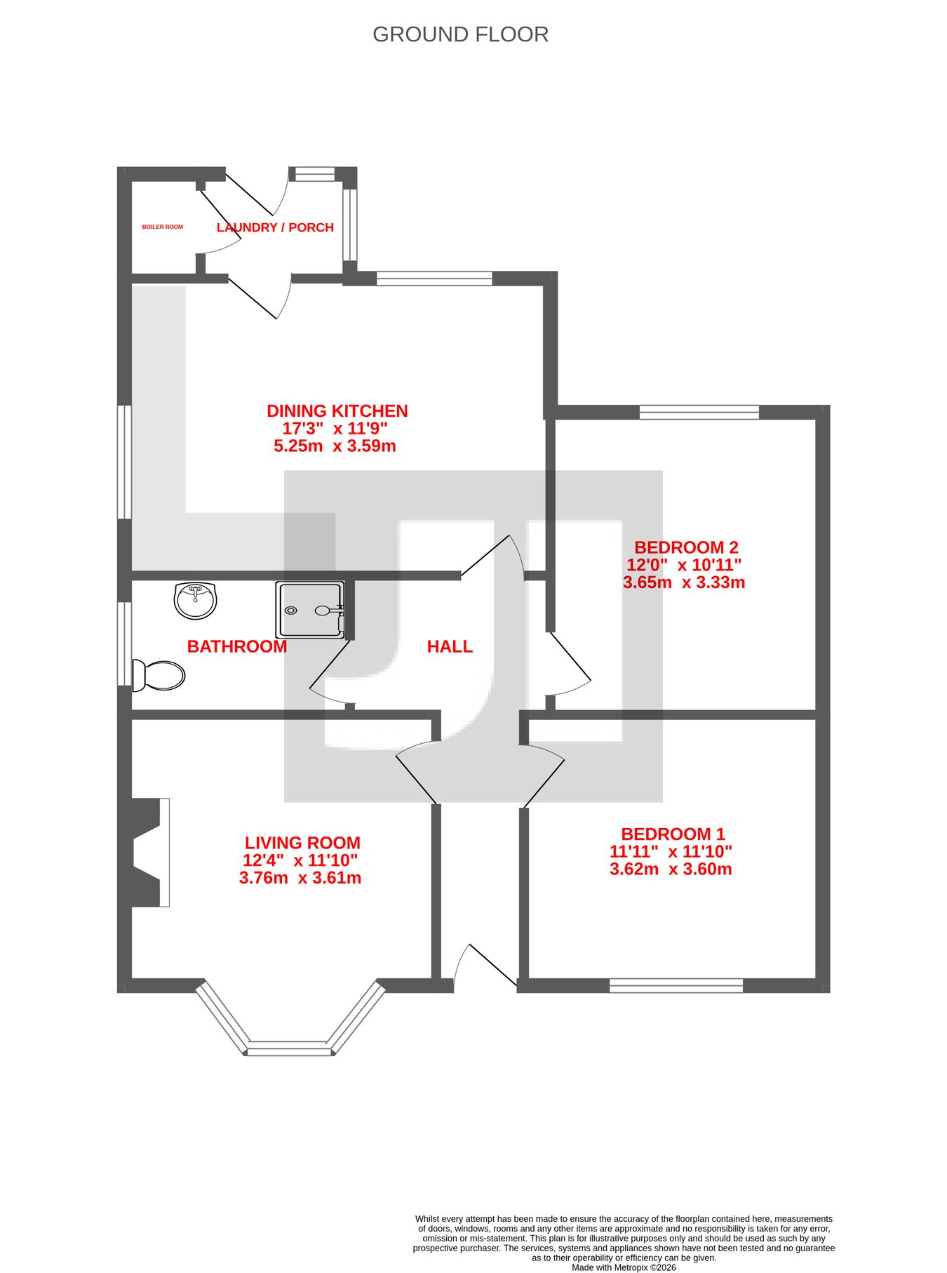 28, Nab Wood Grove, Shipley floorplan