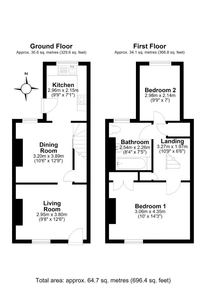 23, Edward Street, Cambridge floorplan