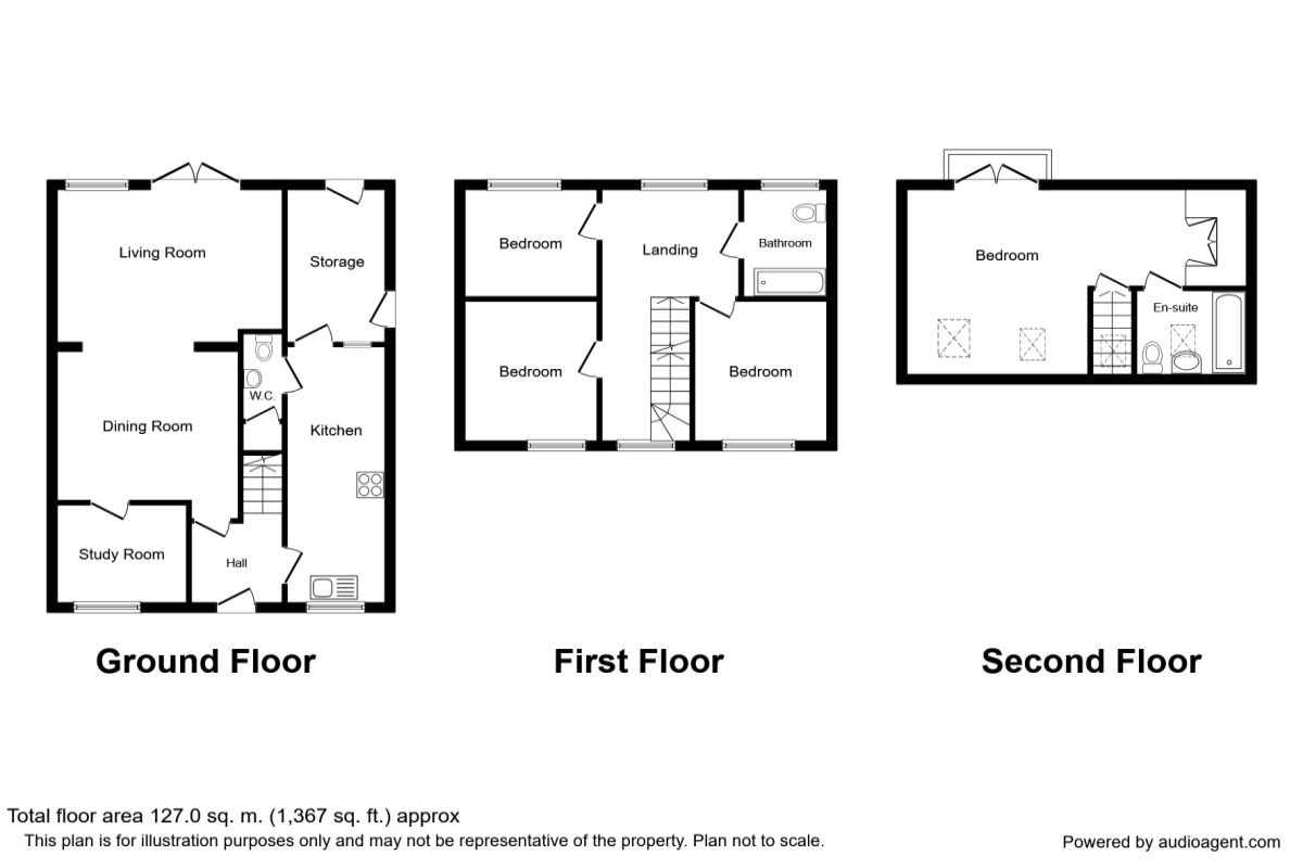 4 Bedrooms Terraced house to rent in Charlock Way, Watford WD18
