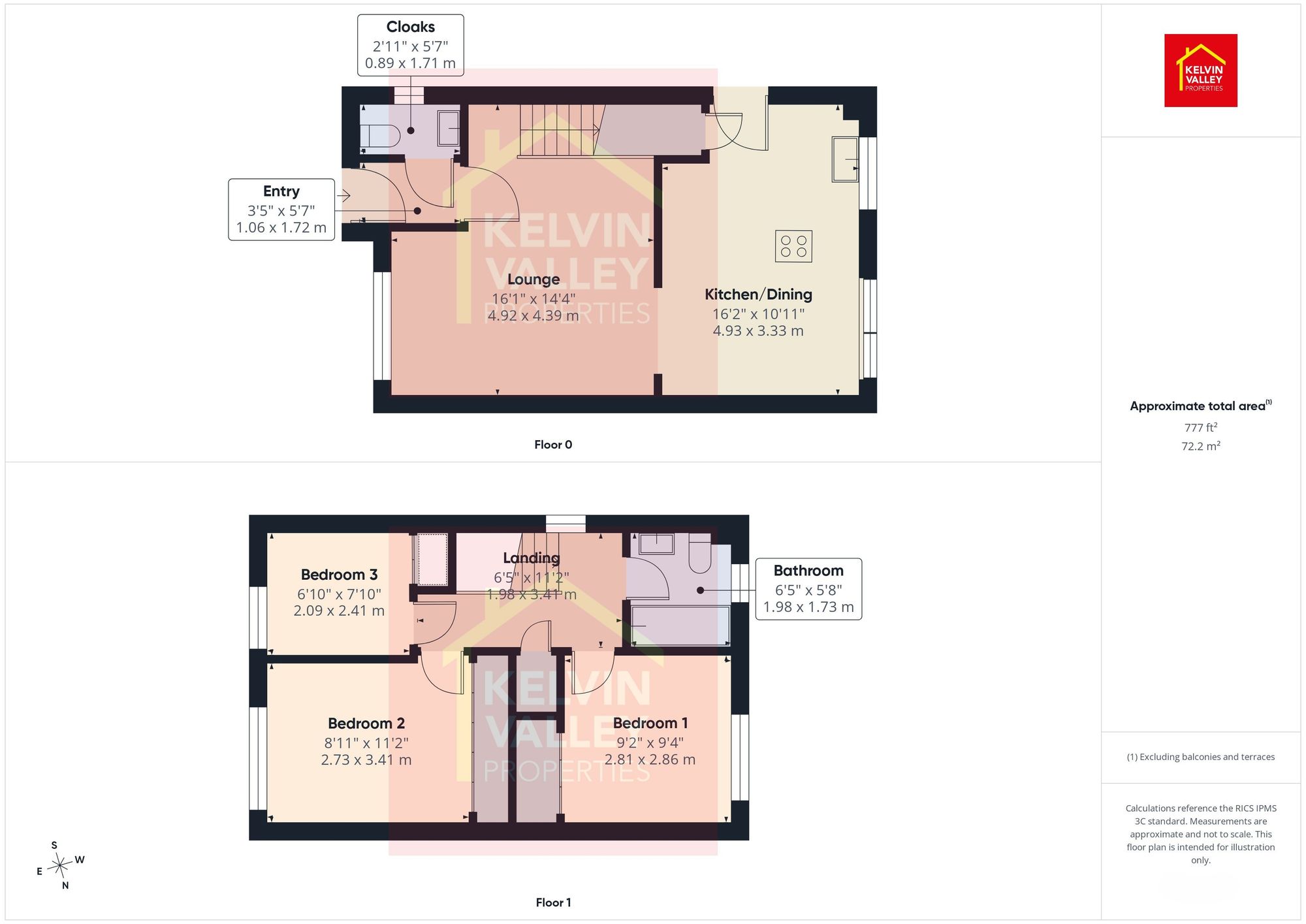 81 South Dumbreck Road, Glasgow floorplan