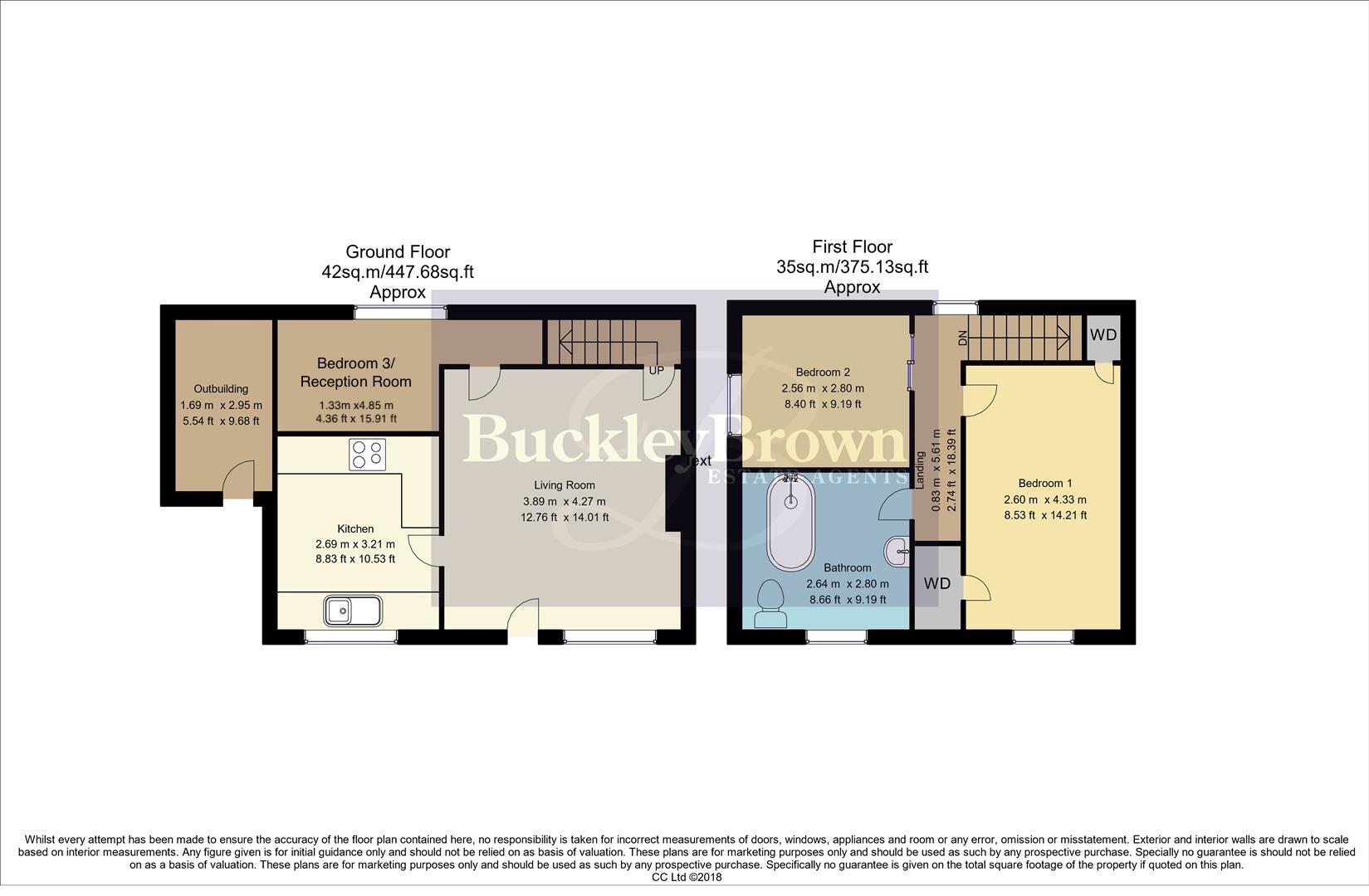 51, High Street, Mansfield floorplan