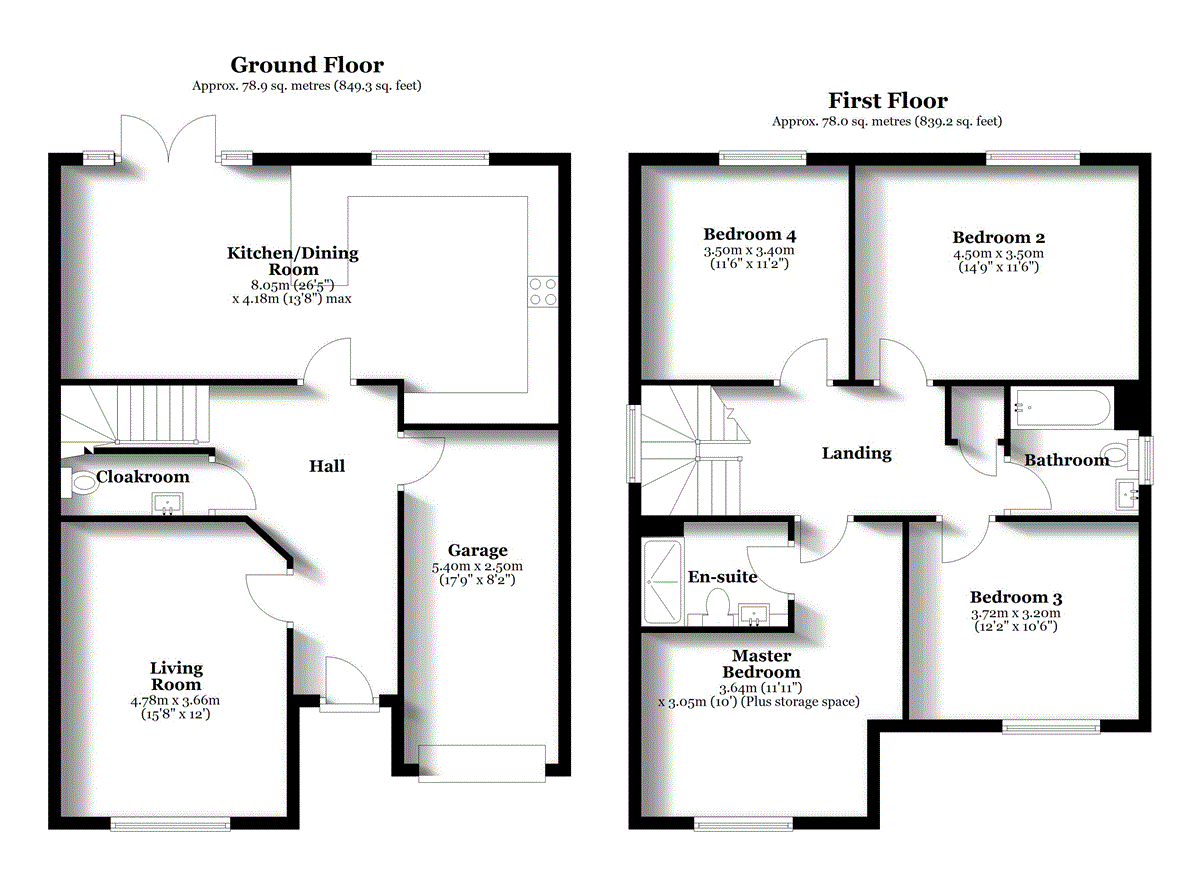 2, Pentelow Way, Raunds floorplan