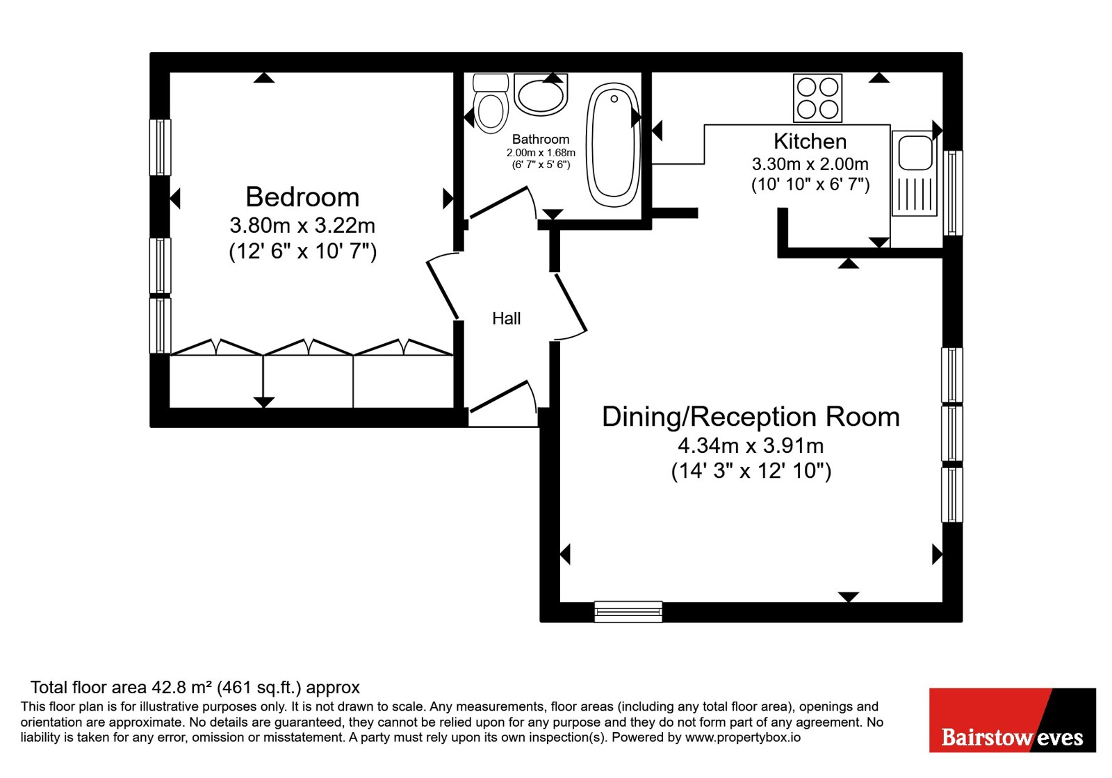87, Green Pond Close, Walthamstow floorplan