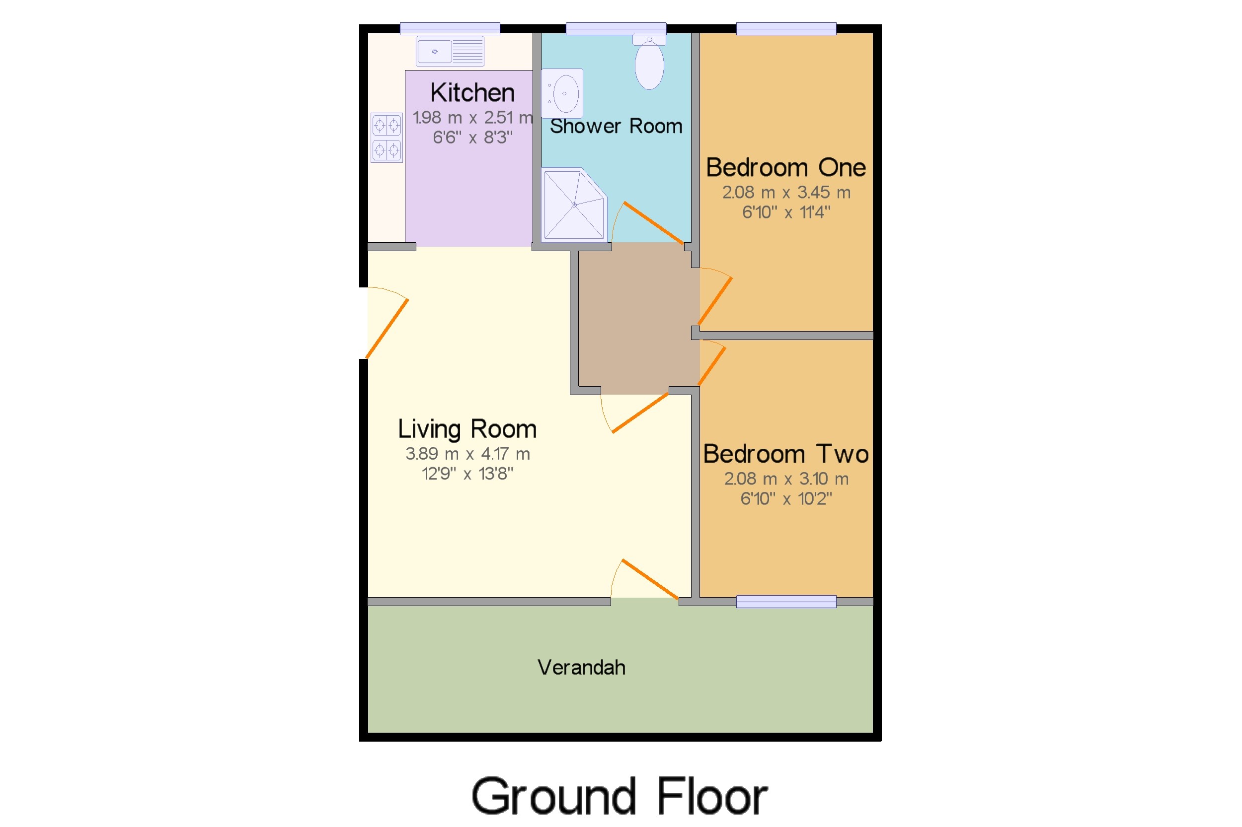 Pot Of Gold, 37, Mill Lane, Norwich floorplan