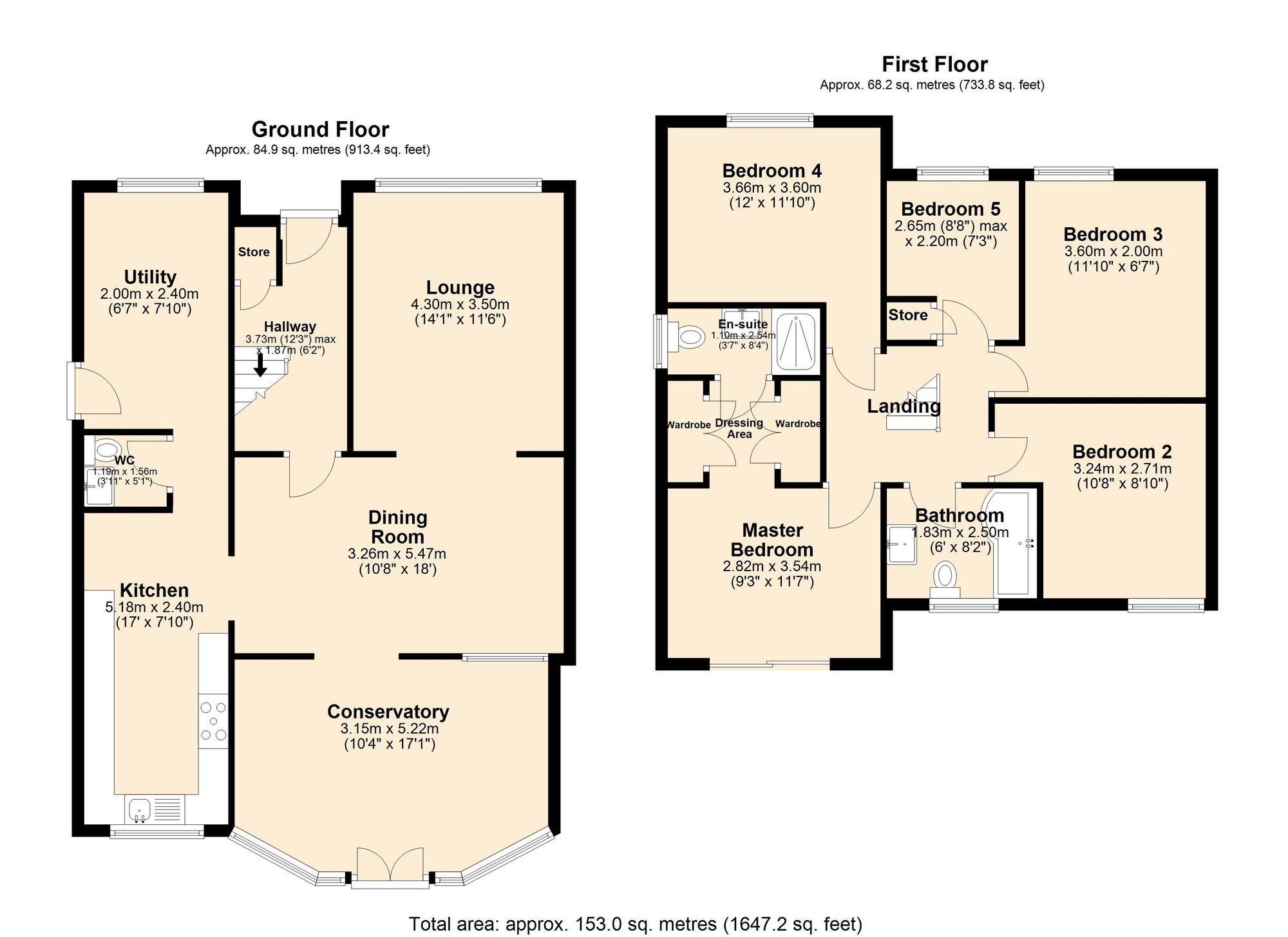 21 Green Close, Burnley floorplan