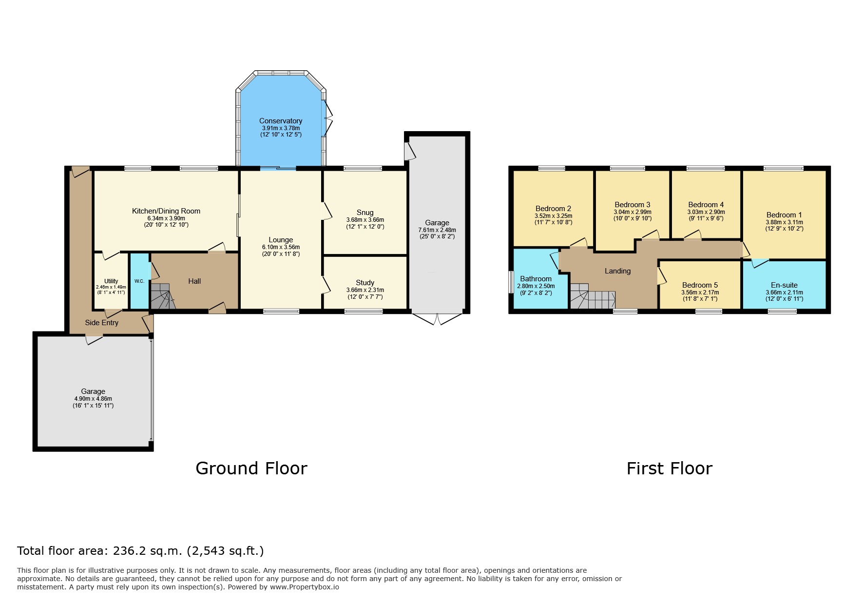 17 Grange Drive, Hinckley floorplan