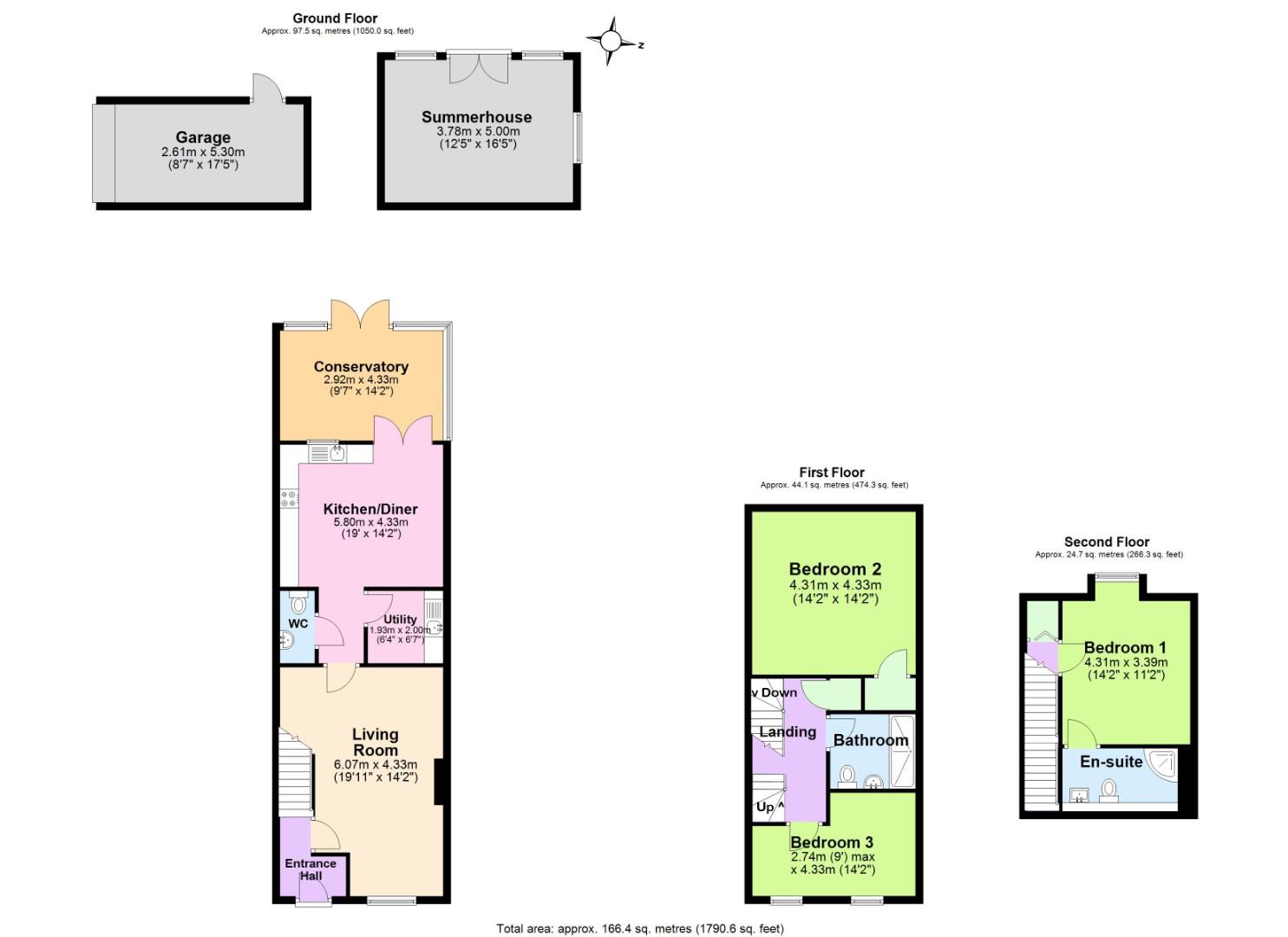 367, Station Road, Coalville floorplan