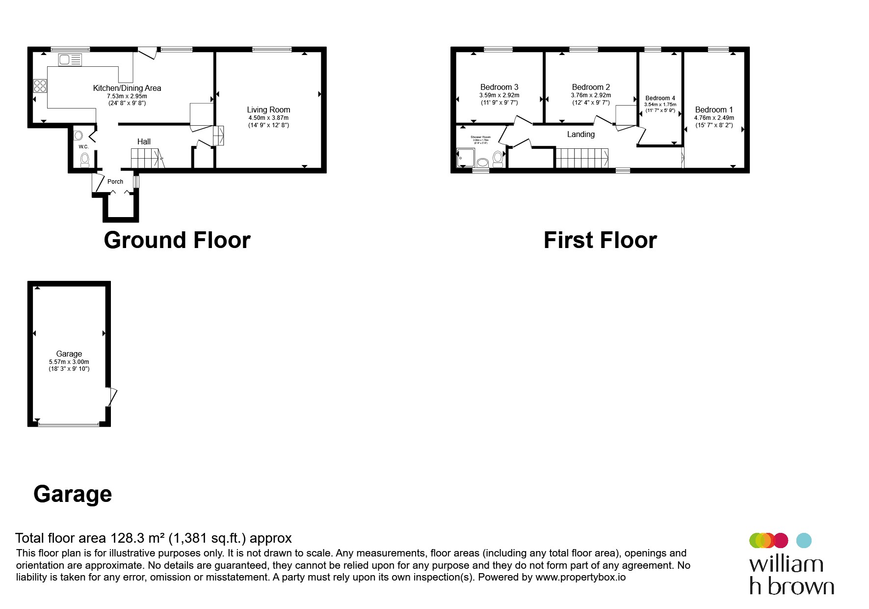 36, Holtdale Green, Leeds floorplan