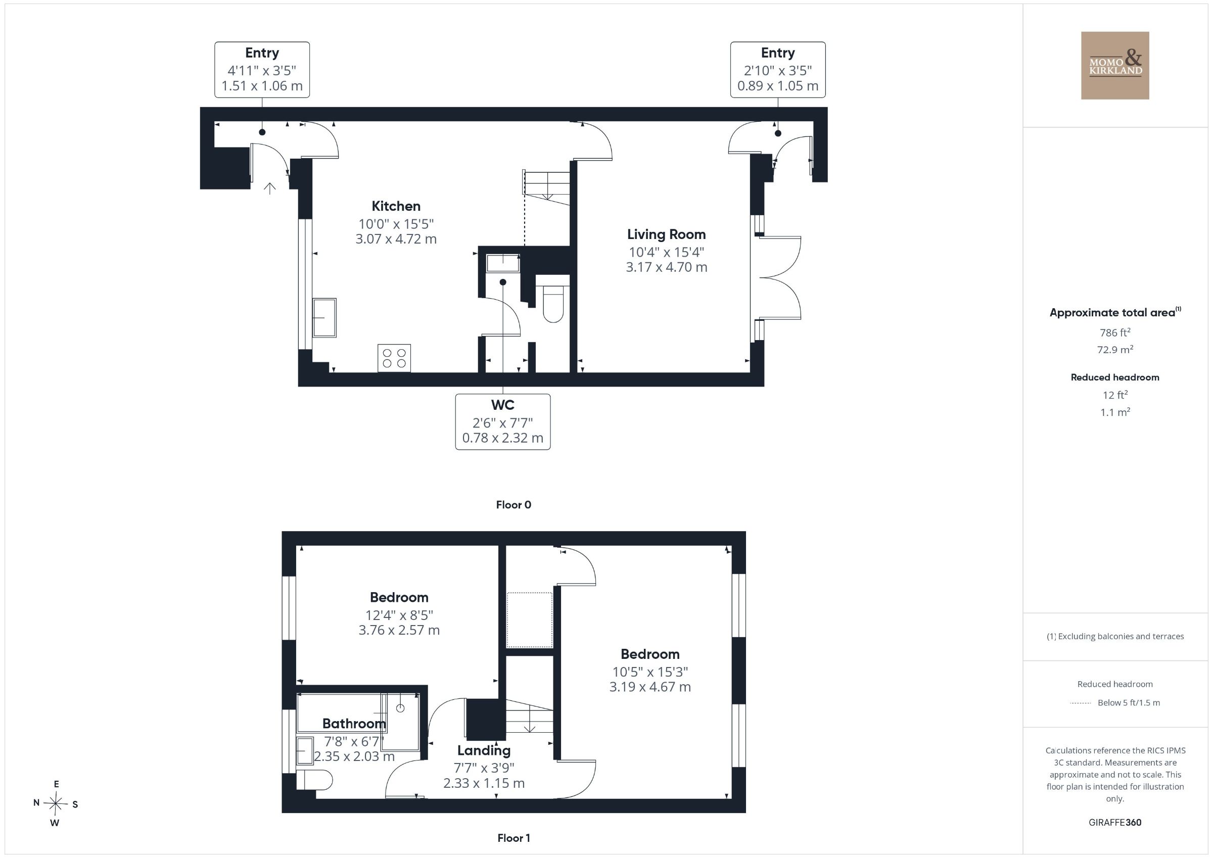 53 Gair Crescent, Carluke floorplan