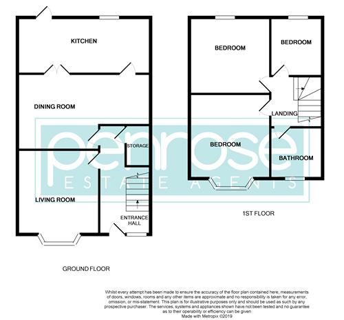 3 Bedrooms End terrace house to rent in Carisbrooke Road, Luton LU4