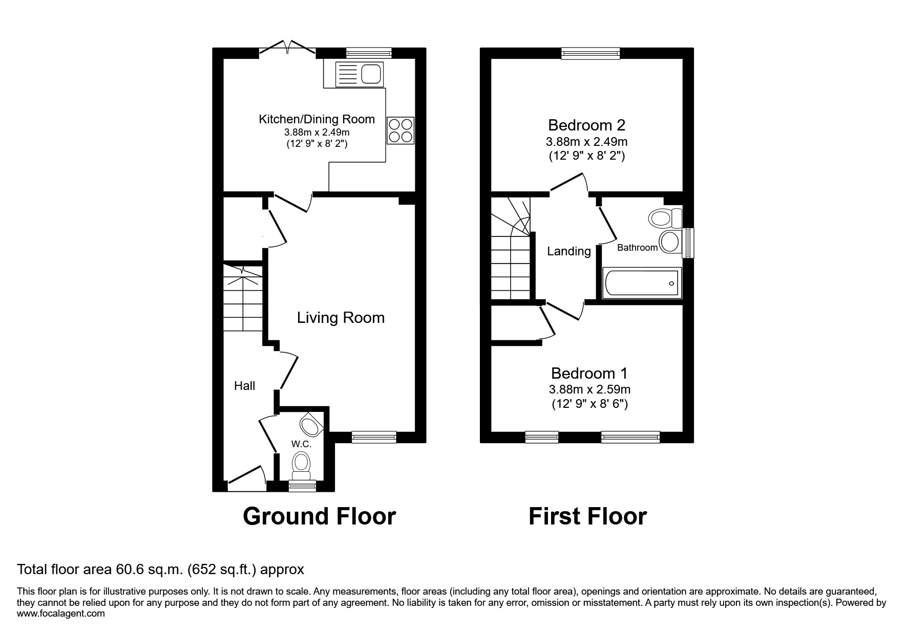 30, Nero Avenue, Nuneaton floorplan