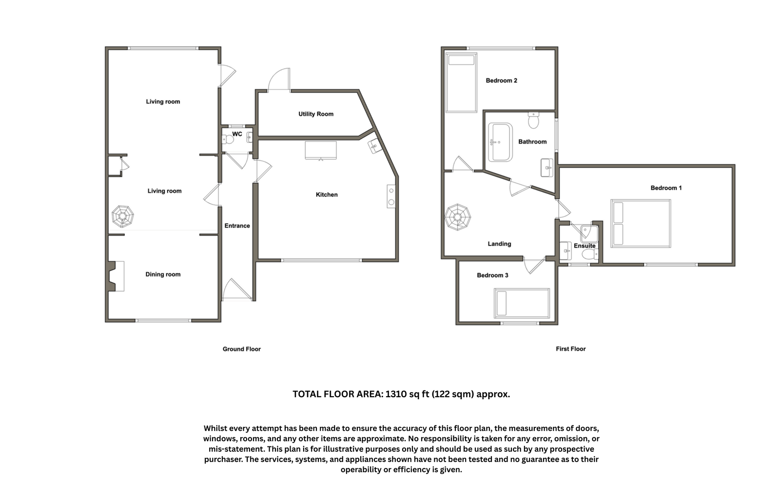 63, Kelvedon Road, Witham floorplan
