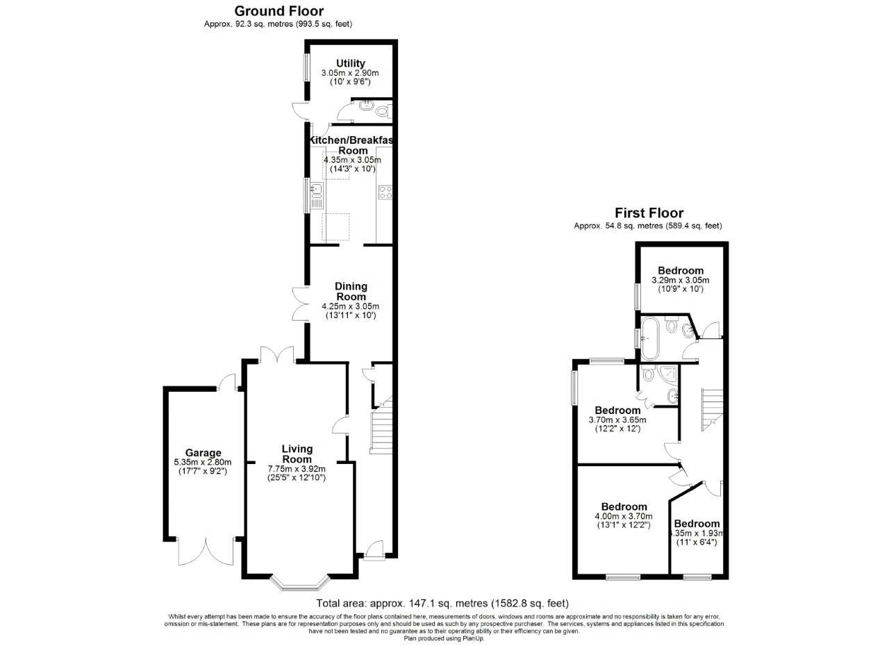 4 Bedrooms Semi-detached house for sale in Crockford Park Road, Addlestone KT15