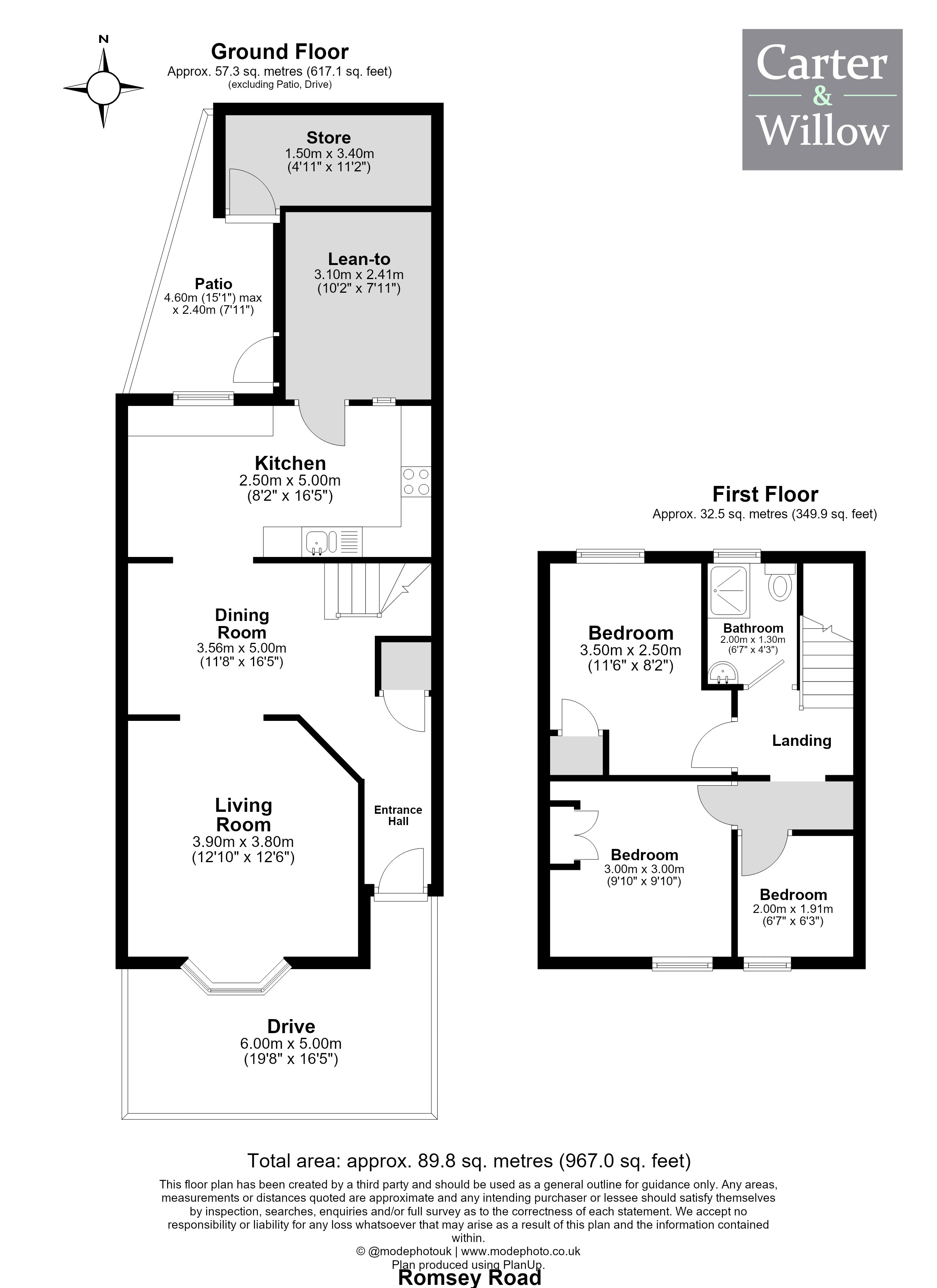 31, Romsey Road, Dagenham floorplan