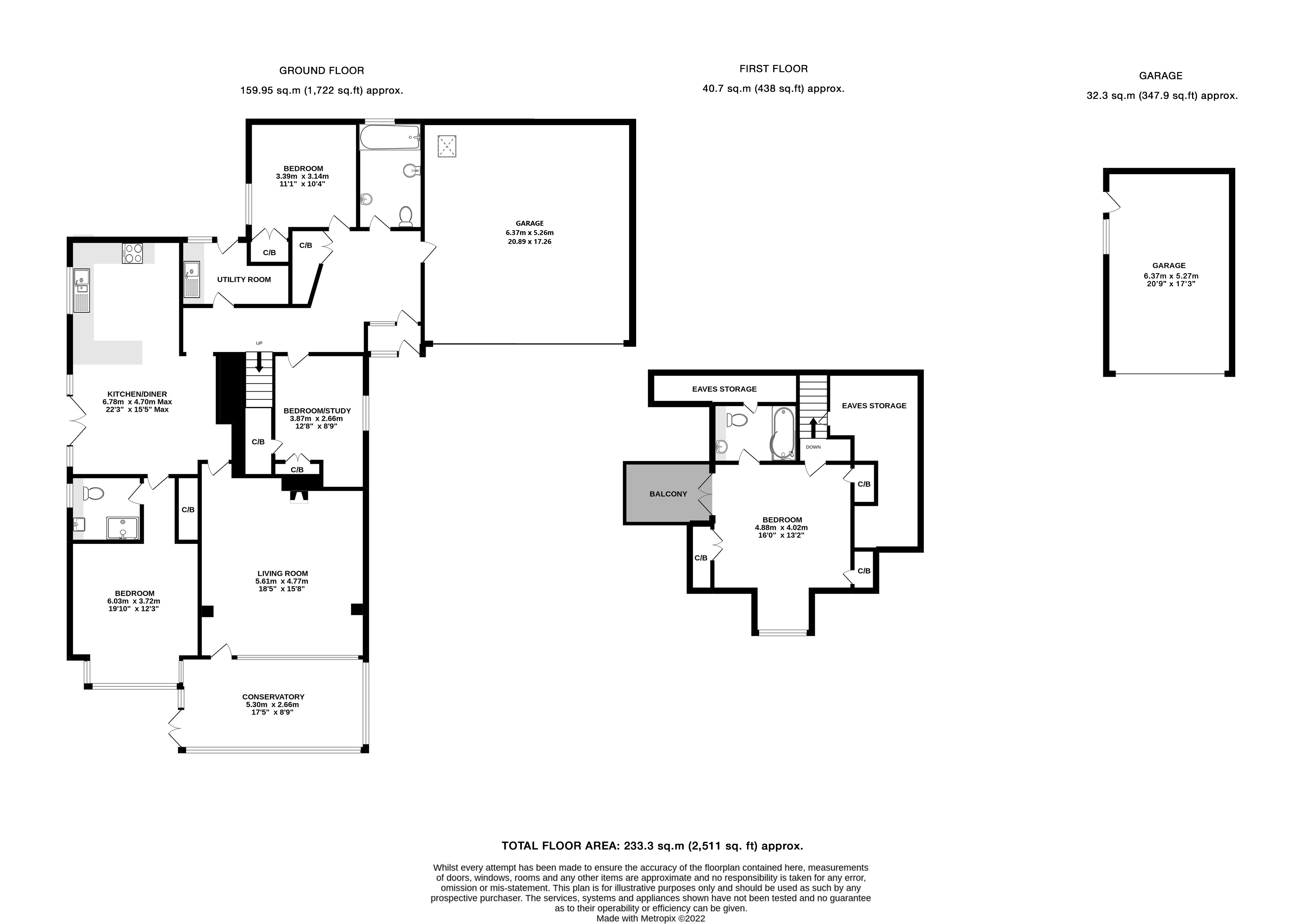 Porthilly Lane, Rock floorplan