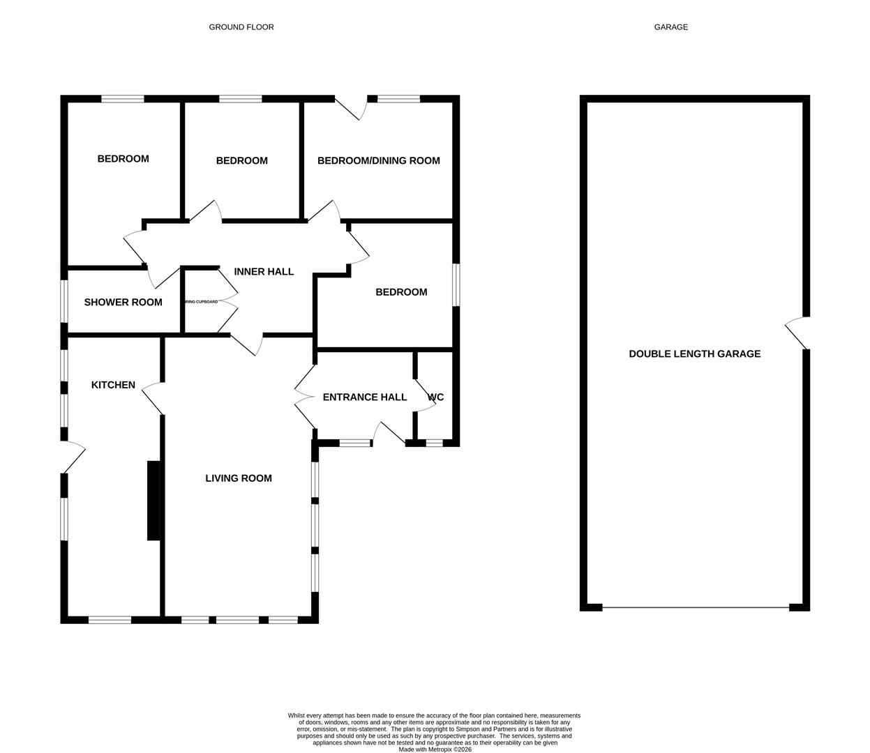 11, Elm Close, Hargrave floorplan