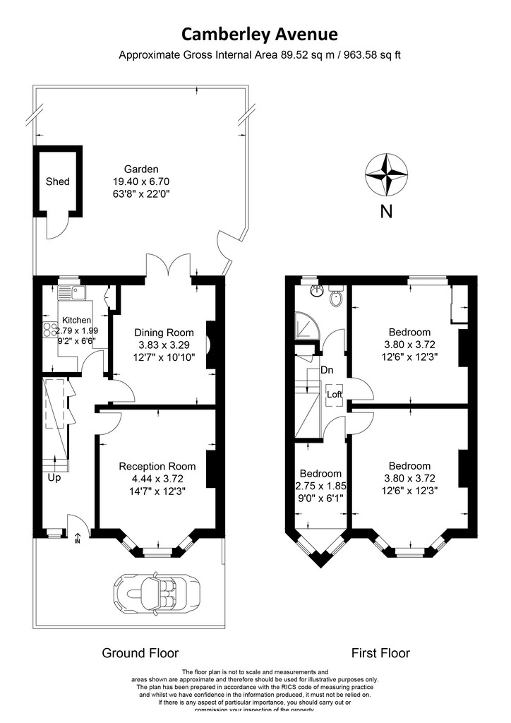 3 Bedrooms  to rent in Camberley Avenue, London SW20
