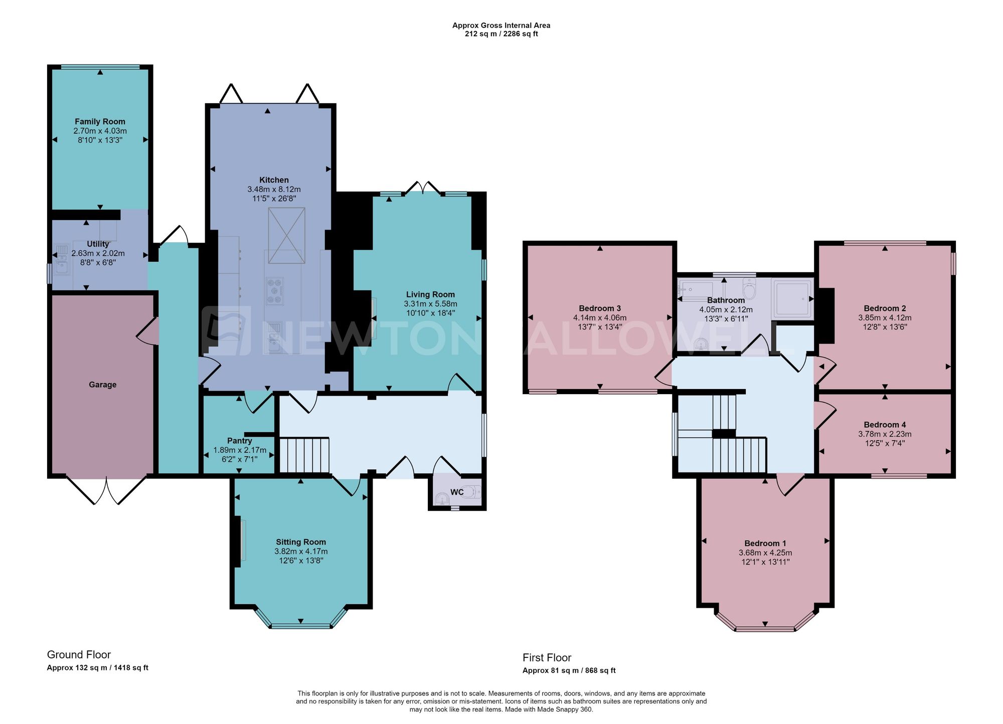 18 Greenhill Road, Coalville floorplan