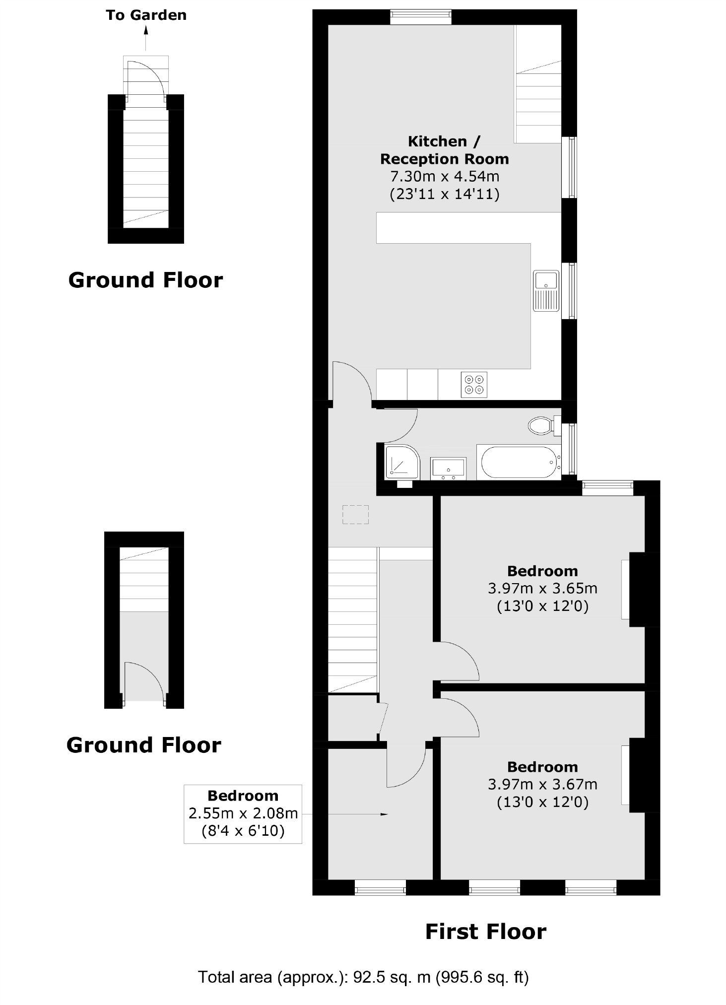 Swaby Road, London floorplan