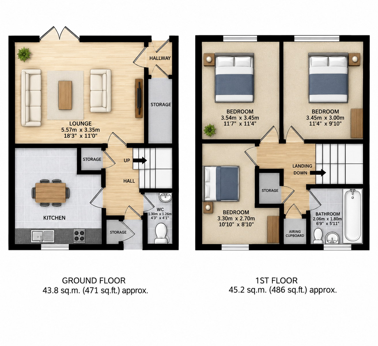 13, Tilbury Place, Runcorn floorplan
