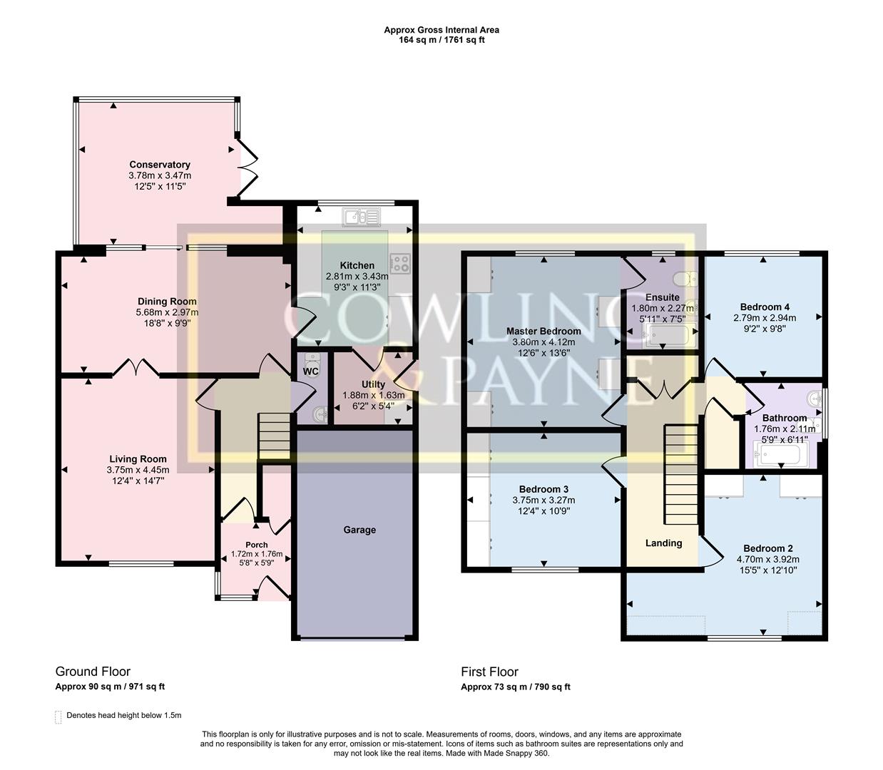 22, Riverside Walk, Wickford floorplan