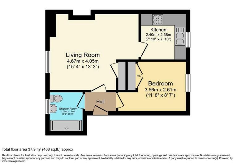 17, Sondes Farm, Glebe Road, Dorking floorplan
