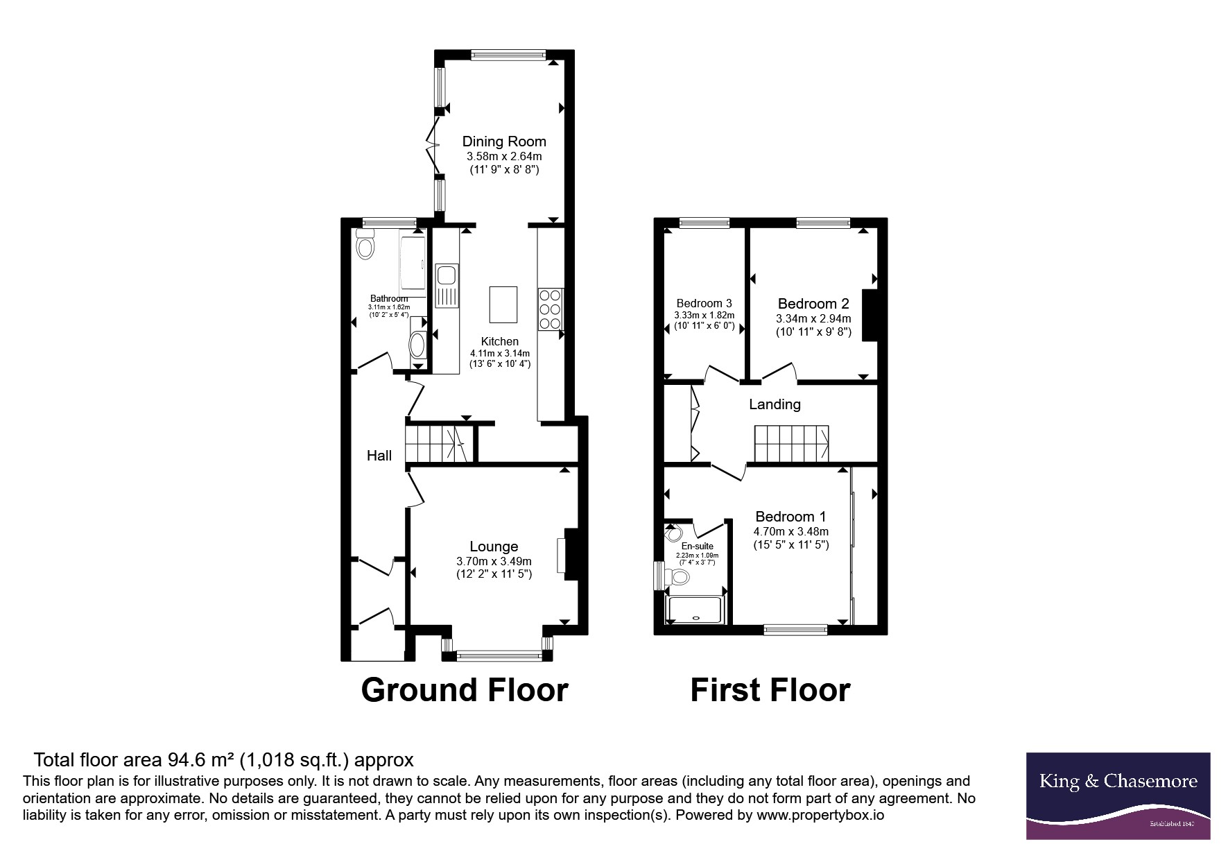 1, Mayfield Road, West Sussex floorplan