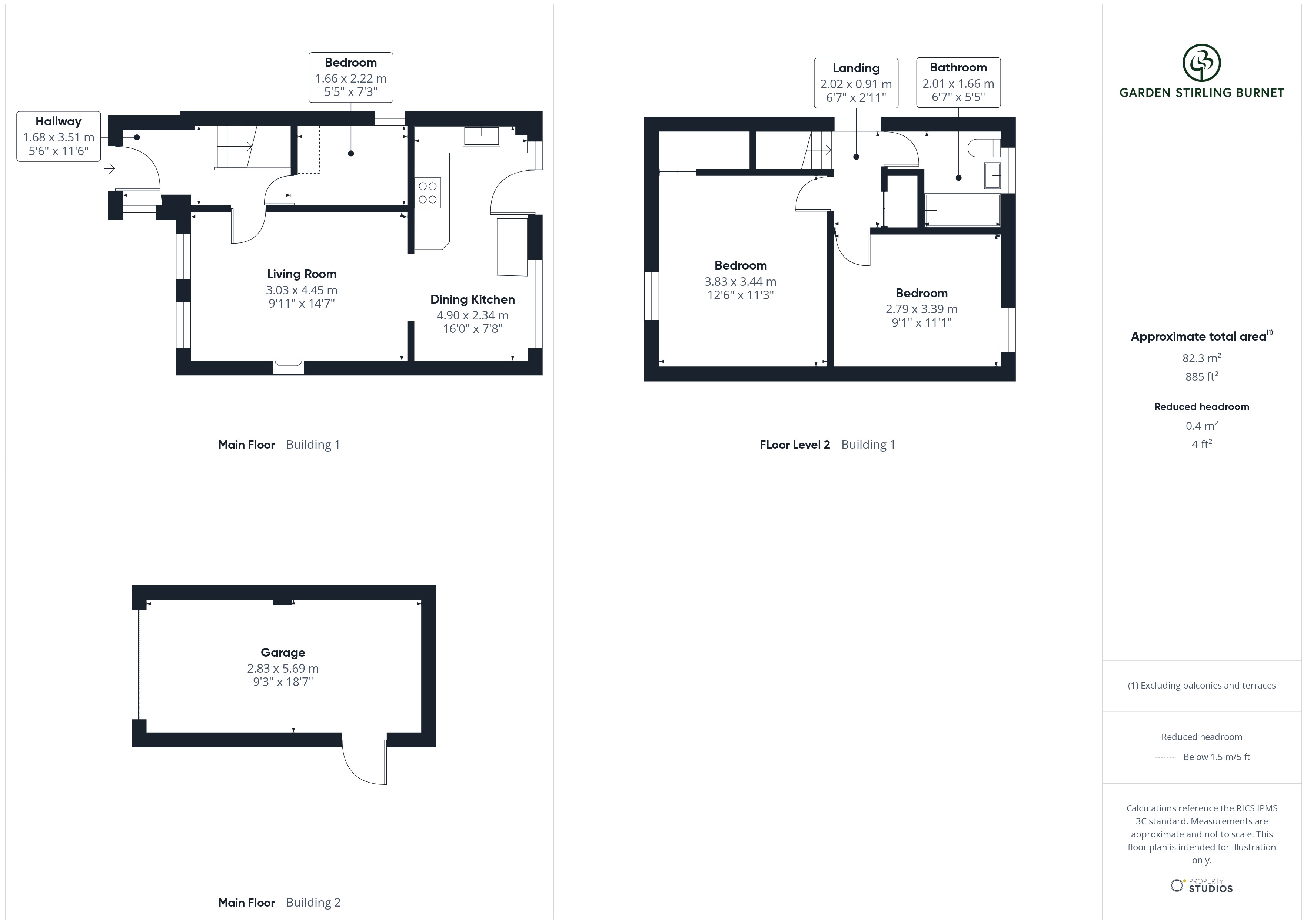 42, Acredales, Haddington floorplan