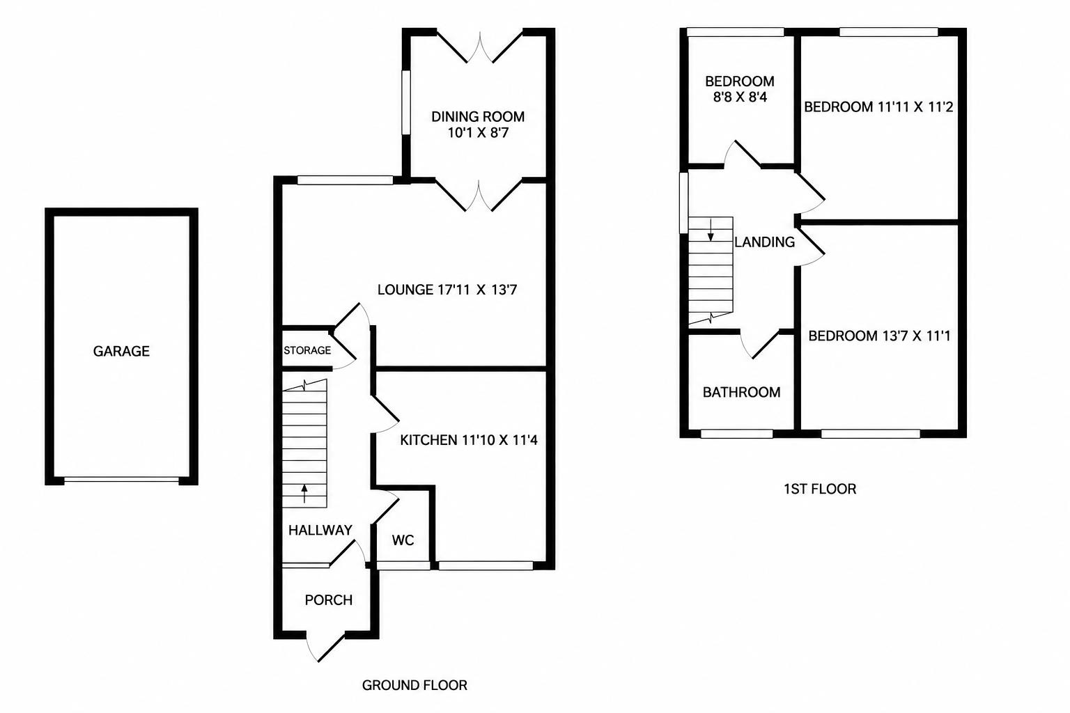 24, Halt Drive, Linford floorplan