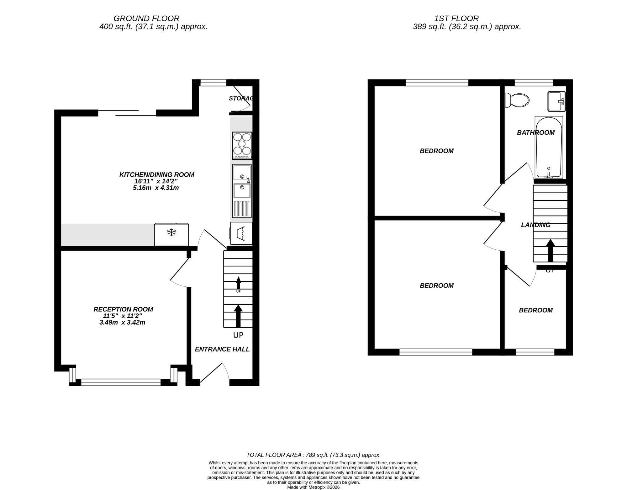 19 Mill Avenue, Uxbridge floorplan