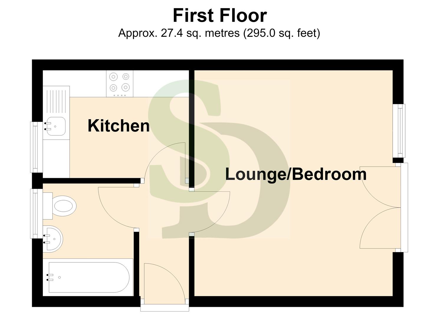 Flat 40, Mount Pleasant, Ilford Lane, Ilford floorplan