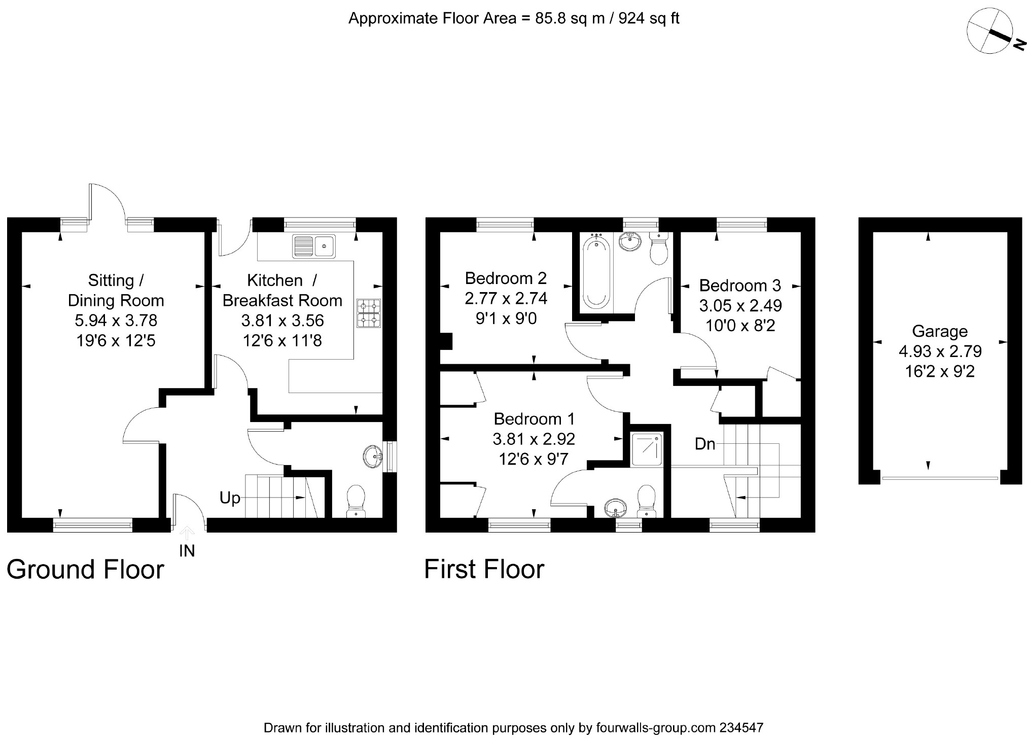 3 Bedrooms End terrace house for sale in The Close, Hampstead Norreys, Thatcham, Berkshire RG18