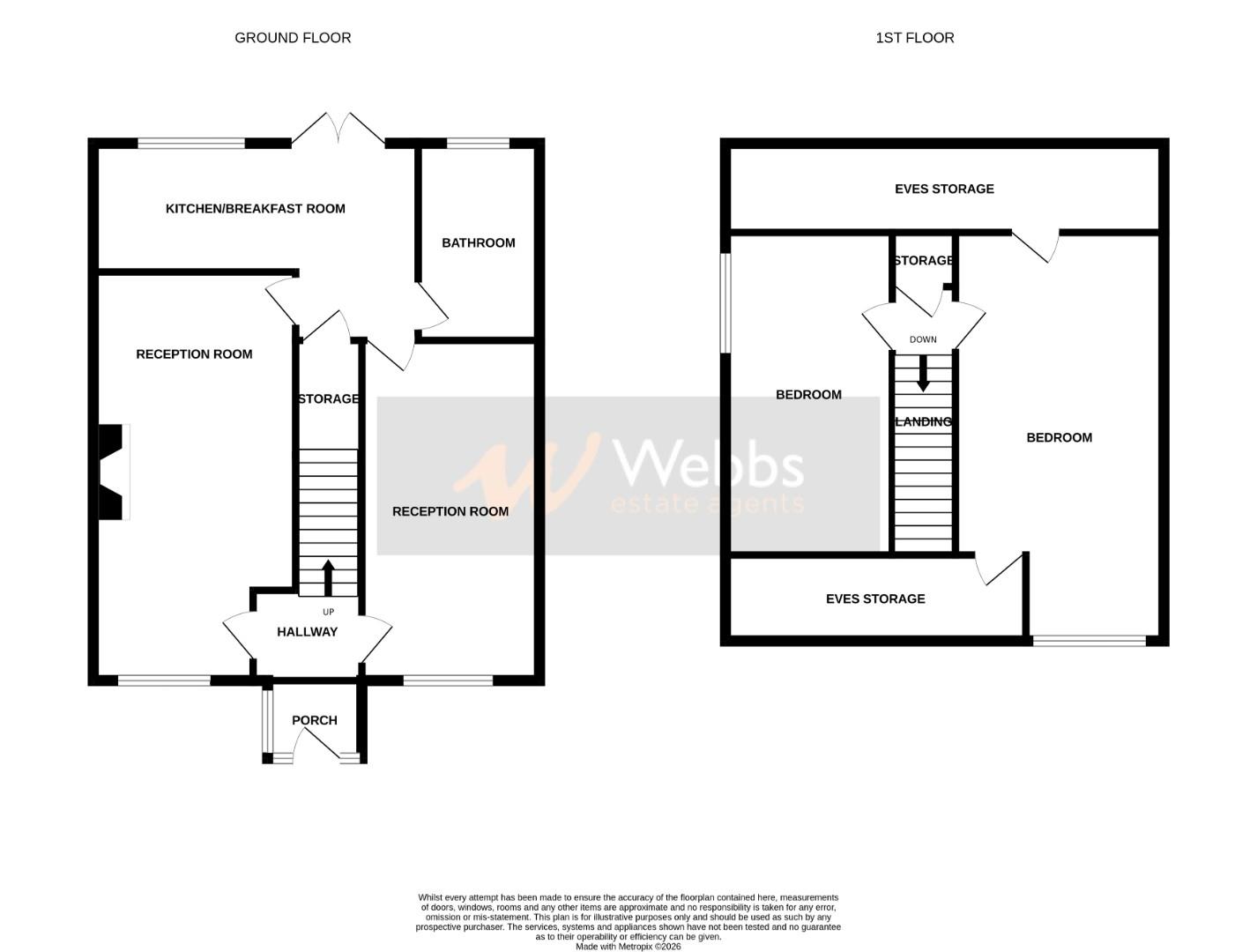 36, Charles Crescent, Walsall floorplan