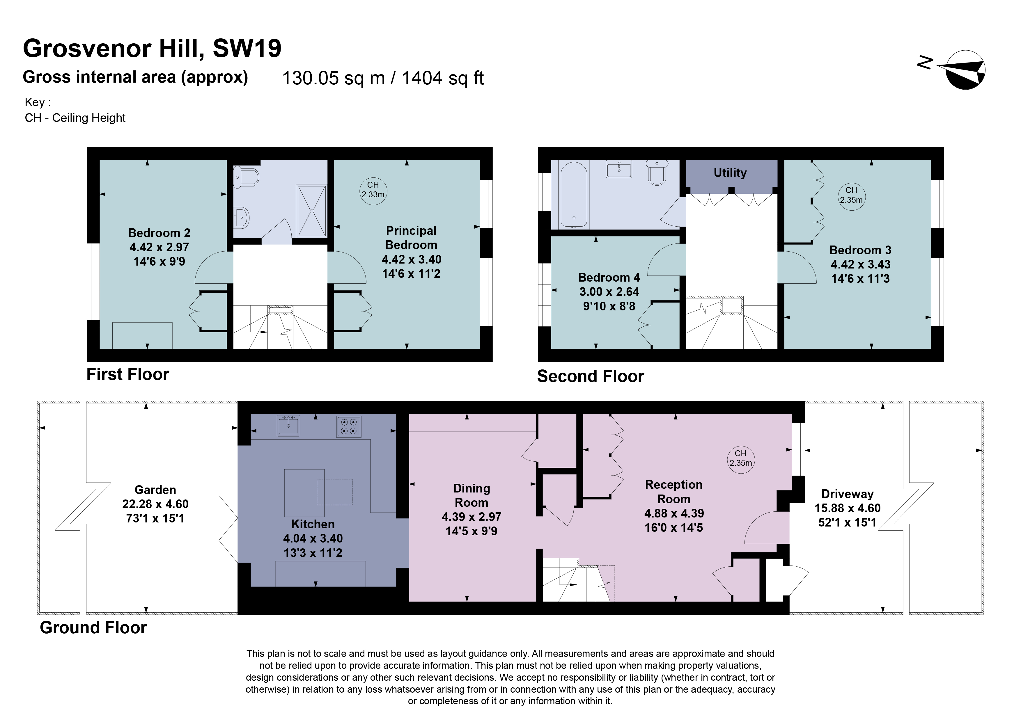6D, Grosvenor Hill, London floorplan